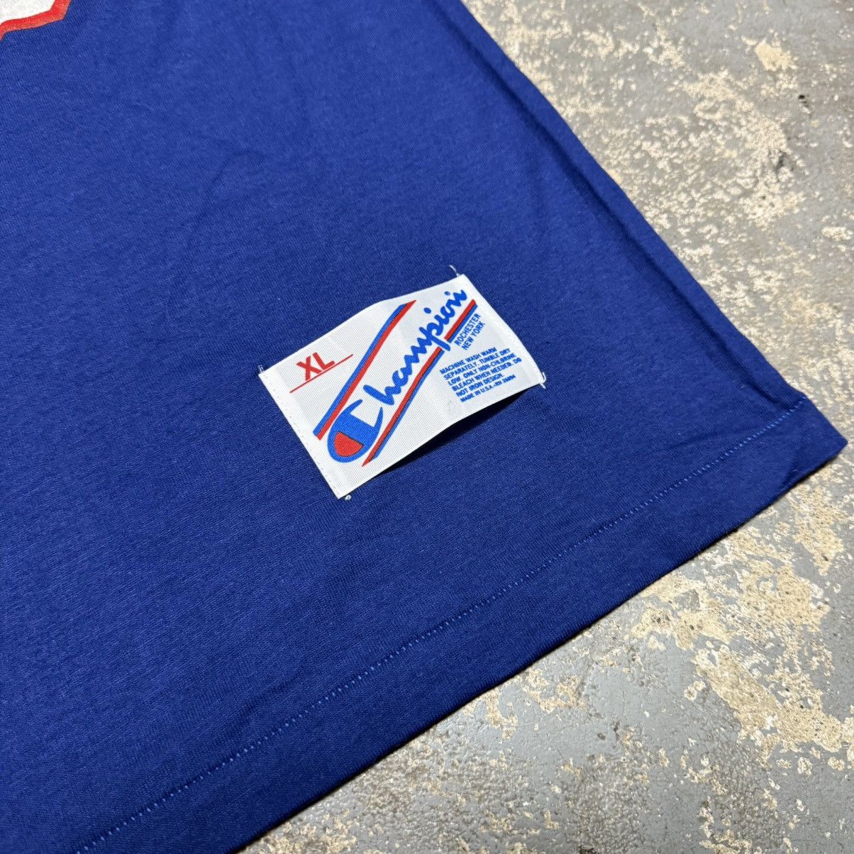 Other Vintage New York Giants Lawerence Taylor 56 Champion T Shirt Size US XL / EU 56 / 4 - 4 Thumbnail