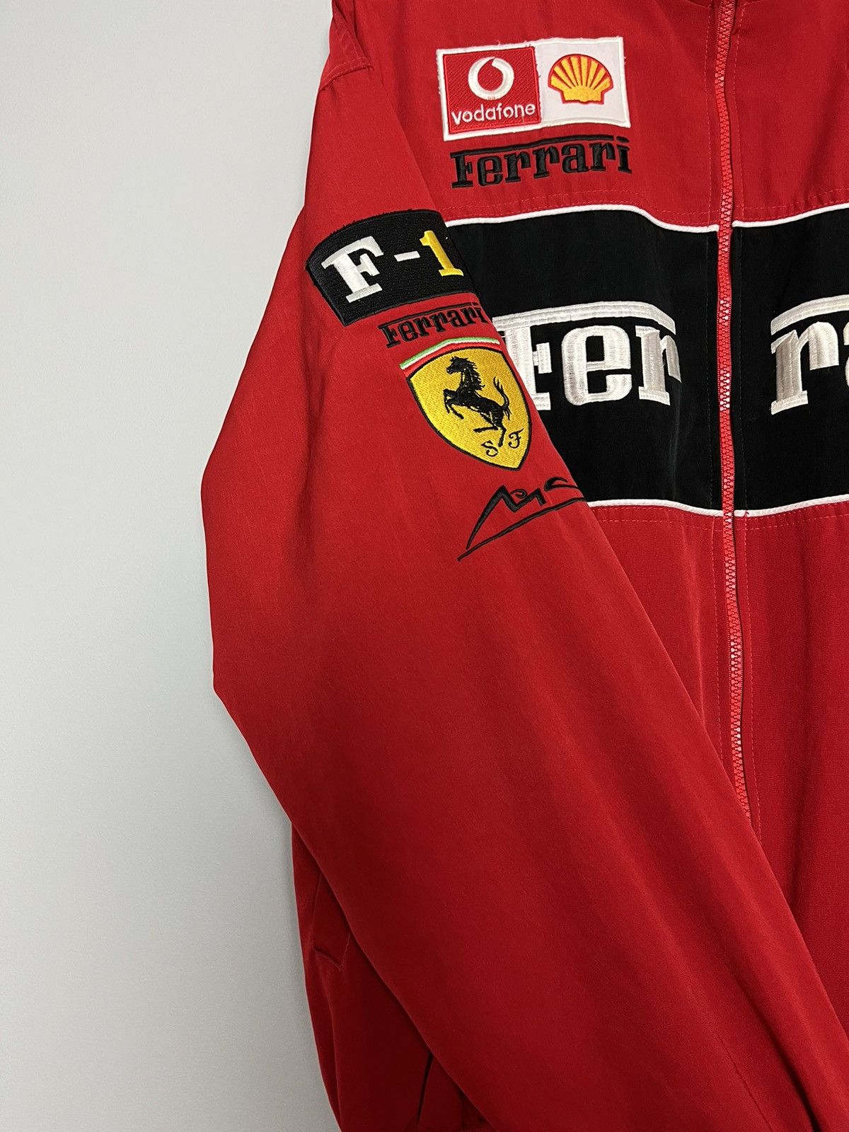 Vintage ferrari racing jacket F1 Michael Schumacher rare y2k
