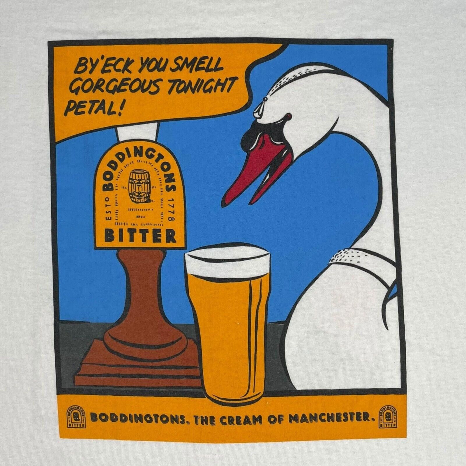 Designer Vintage 90s Drink Promo Tee Size US L / EU 52-54 / 3 - 5 Thumbnail