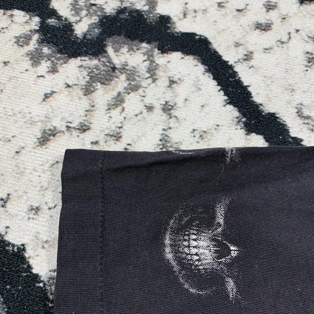 Vintage Vintage 90s Wild Skeleton Motorcycle Tshirt Tee Skull Aop Size US M / EU 48-50 / 2 - 5 Thumbnail