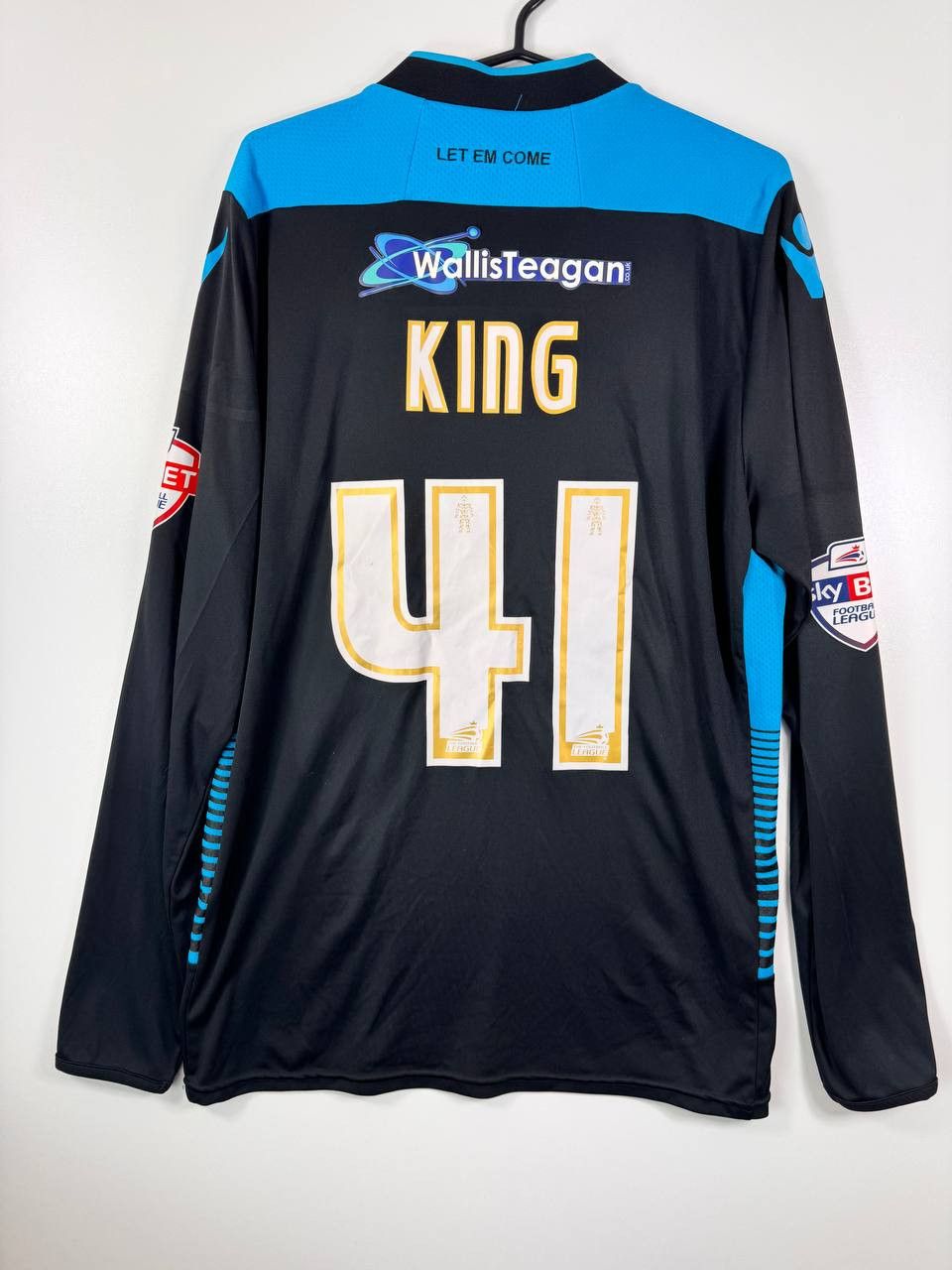 Macron Millwall FC 2014/15 Shirt Macron King #41 Autograph Sz XL Size US XL / EU 56 / 4 - 5 Thumbnail