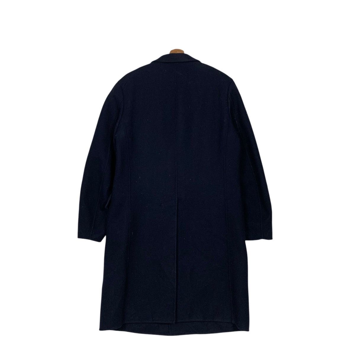 Jil Sander × Uniqlo +J Uniqlo X Jil Sander Navy Blue Wool Overcoat #2503-C113 Size US M / EU 48-50 / 2 - 8 Thumbnail