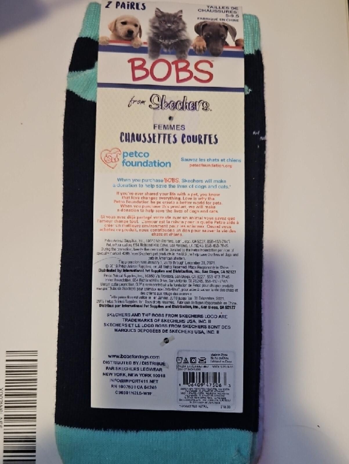 Other BOBS from Skechers Cat Low Cut Socks Size ONE SIZE - 3 Thumbnail