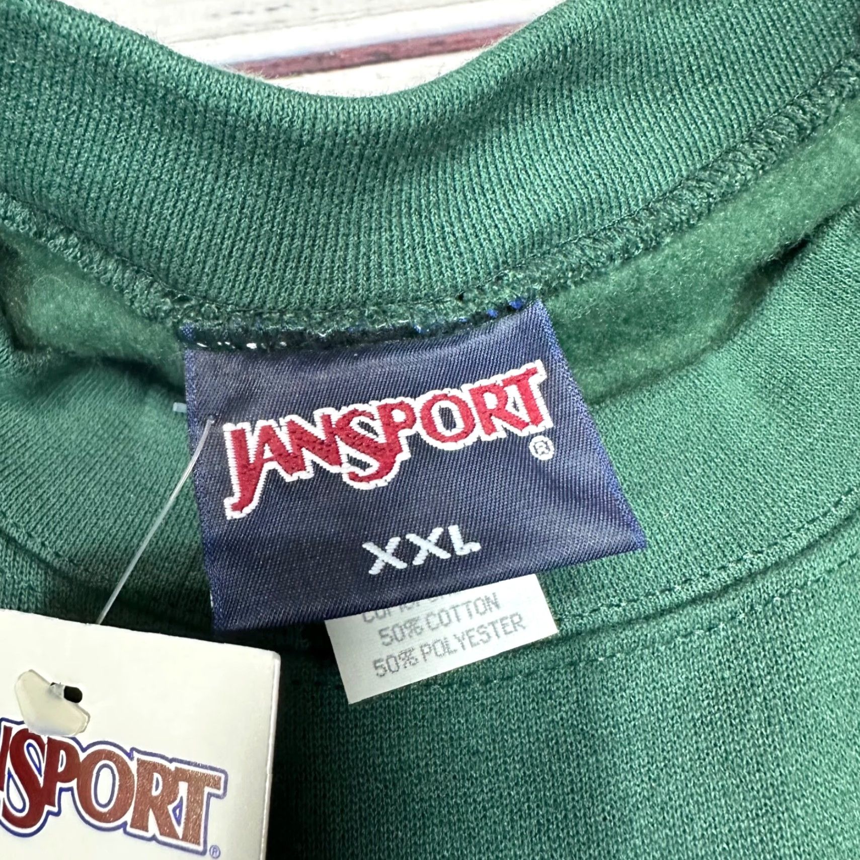 Jansport Jansport Mens University of Colorado CSU Pullover Sweatshirt 2XL Green Long Slv Size US XXL / EU 58 / 5 - 6 Thumbnail