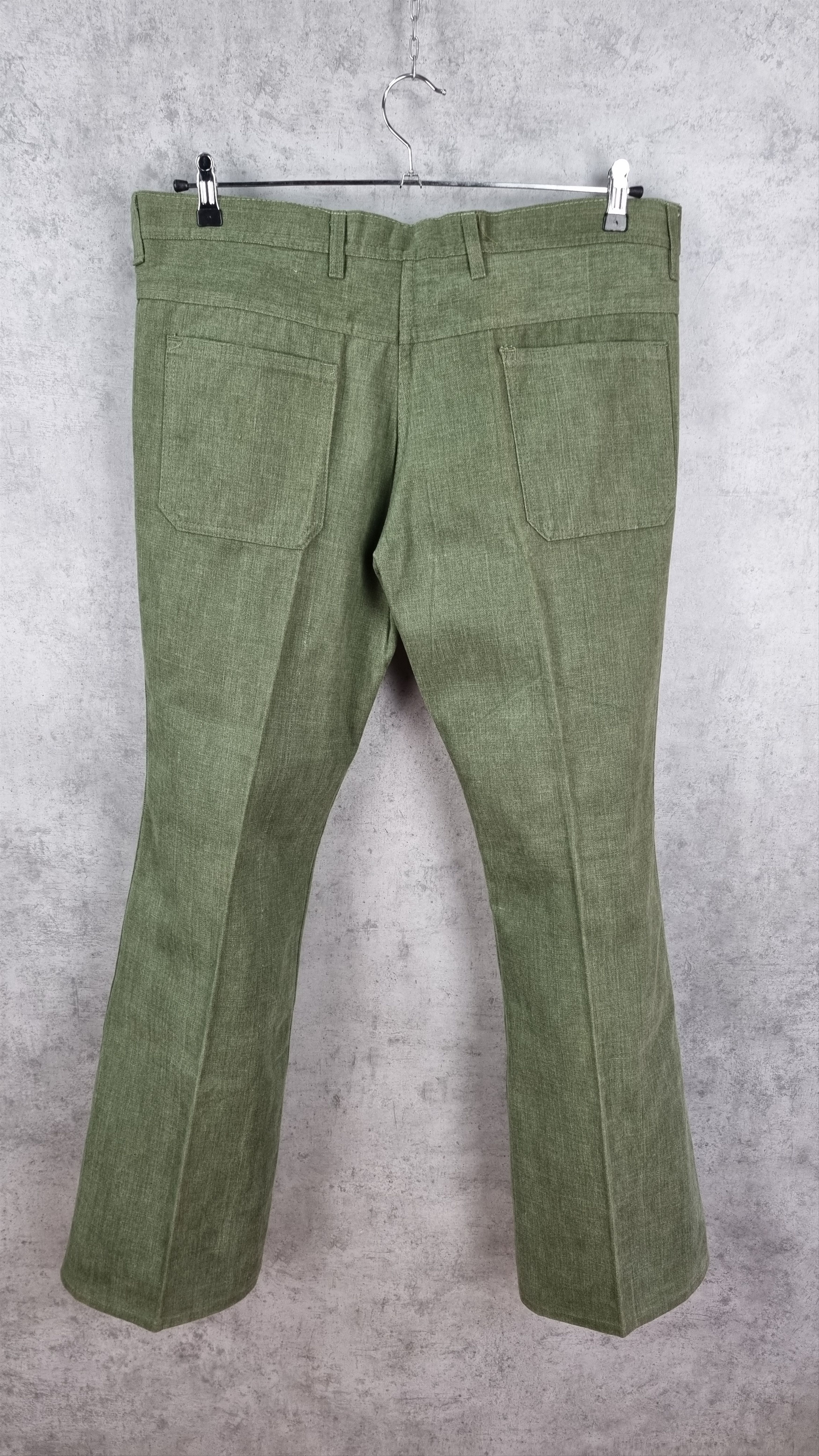 Cowboy Equipment × Vintage Unique Rare Flared Caravela Soft Cotton like Corduroy Size US 38 / EU 54 - 8 Thumbnail