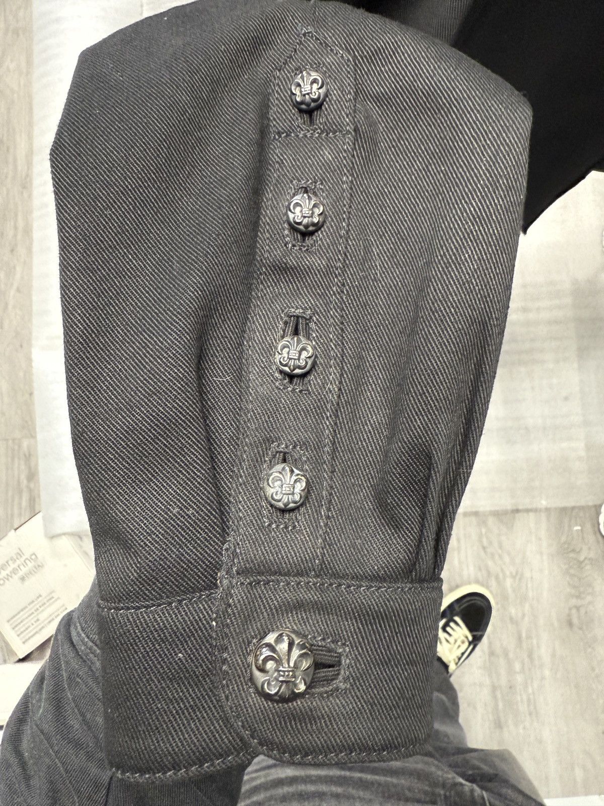 Chrome Hearts RARE VINTAGE Western Style Denim Jacket LOTS OF SILVER Size US L / EU 52-54 / 3 - 7 Thumbnail