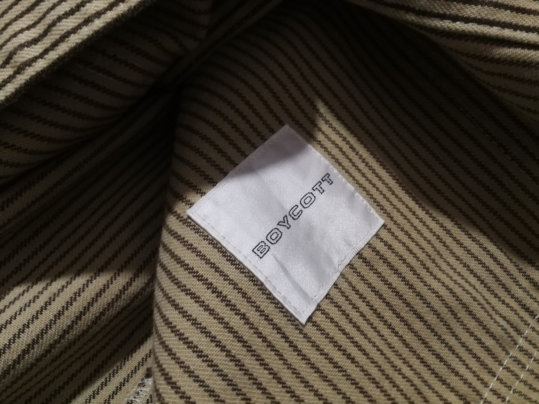 Boycott RARE BOYCOTT hickory workwear jacket S Size US S / EU 44-46 / 1 - 6 Thumbnail