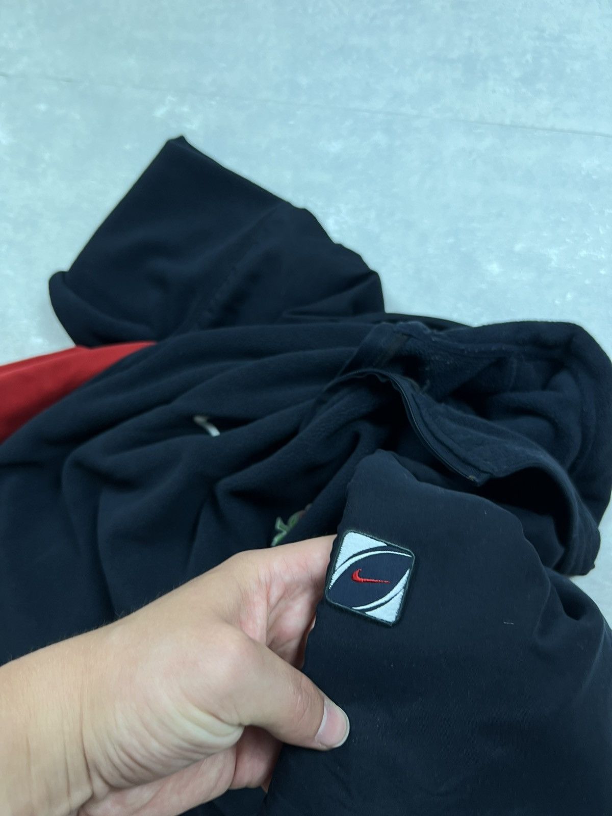 Nike 90s Nike England Vintage Y2K Oversized 1/4 Zip Fleece Jacket Size US XL / EU 56 / 4 - 8 Thumbnail