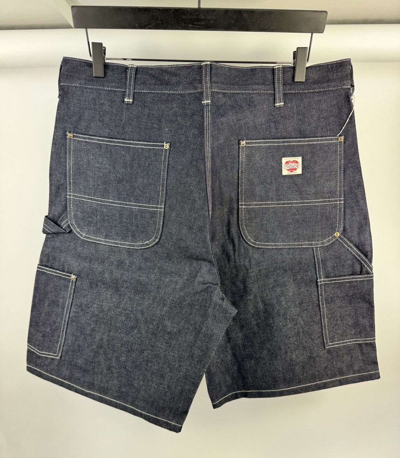 Saint Michael DENIM CARPENTER SHORTS Size US 34 / EU 50 - 2 Thumbnail