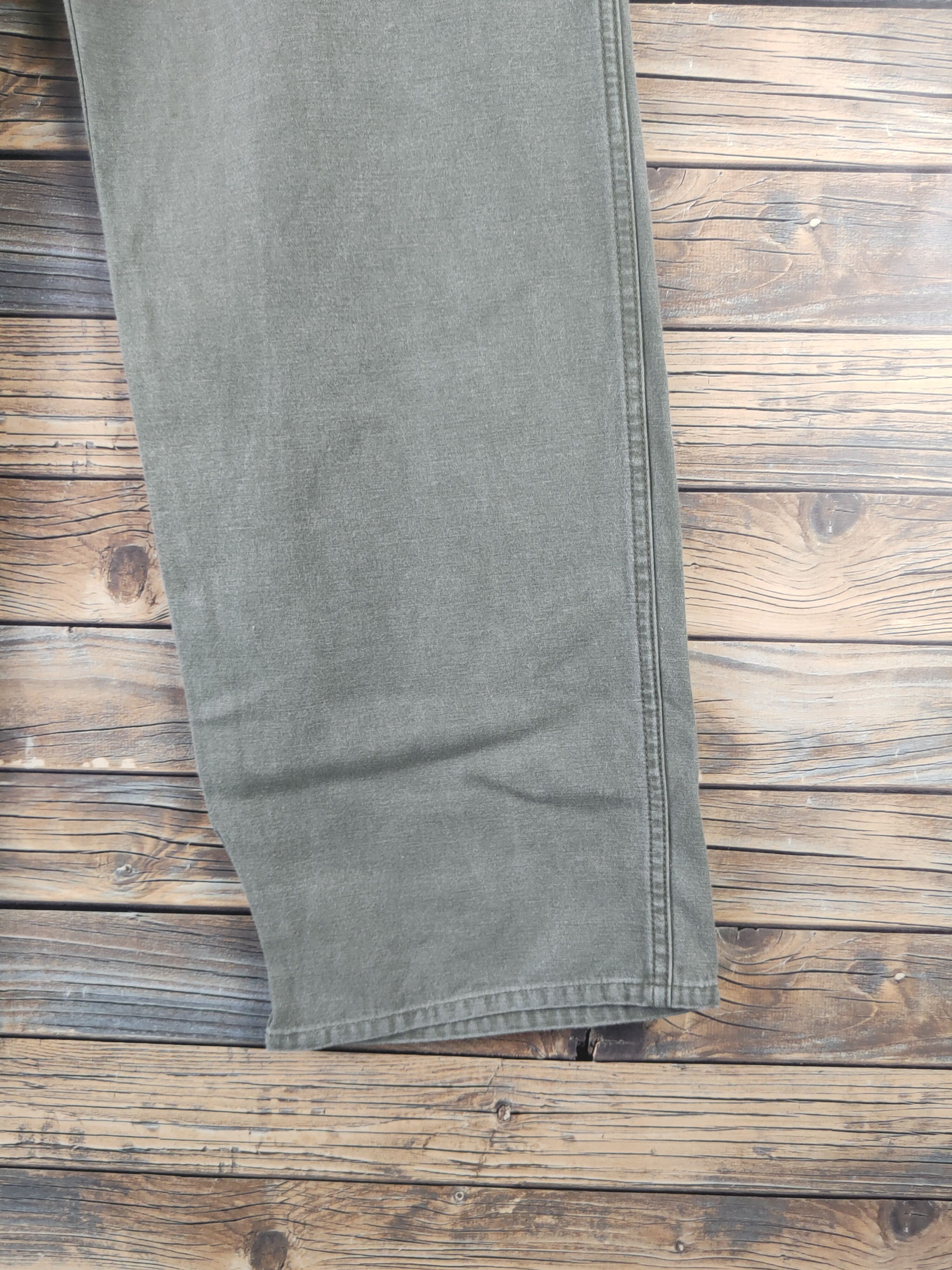 Japanese Brand DL Spurtion Army Green Multipocket Cargo Pants #1915 Size US 34 / EU 50 - 6 Thumbnail