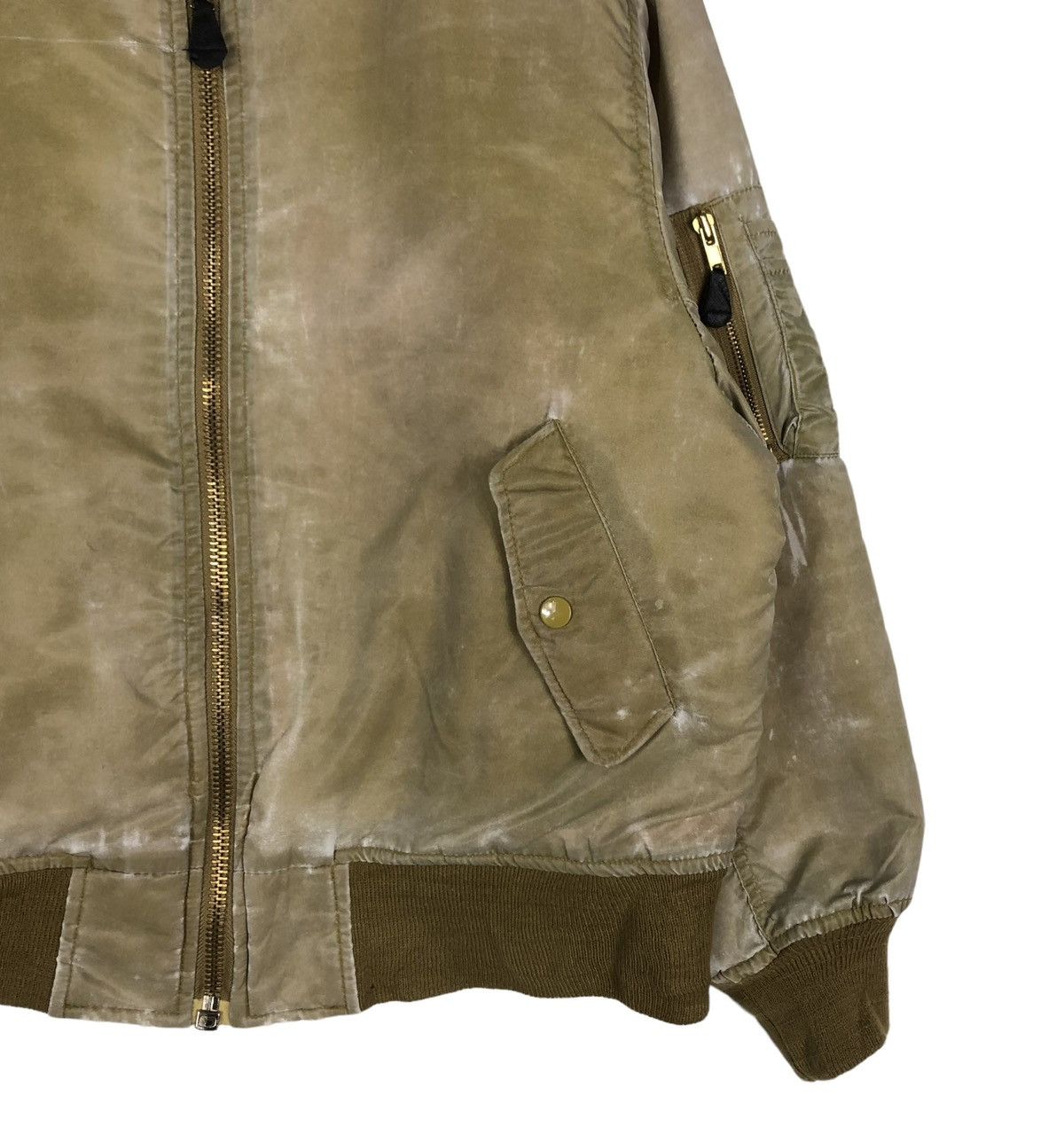 Vintage 🔥RIOT RIOT VINTAGE BOMBER JACKET MA-1 MILITARY US ARMY Size US L / EU 52-54 / 3 - 5 Thumbnail