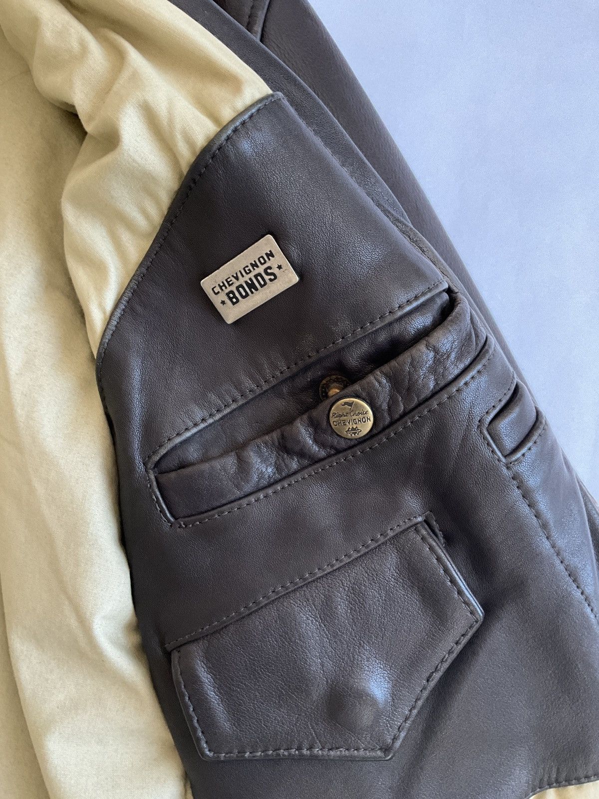 Chevignon Vintage Chevignon aviator jacket Size US XXL / EU 58 / 5 - 7 Thumbnail