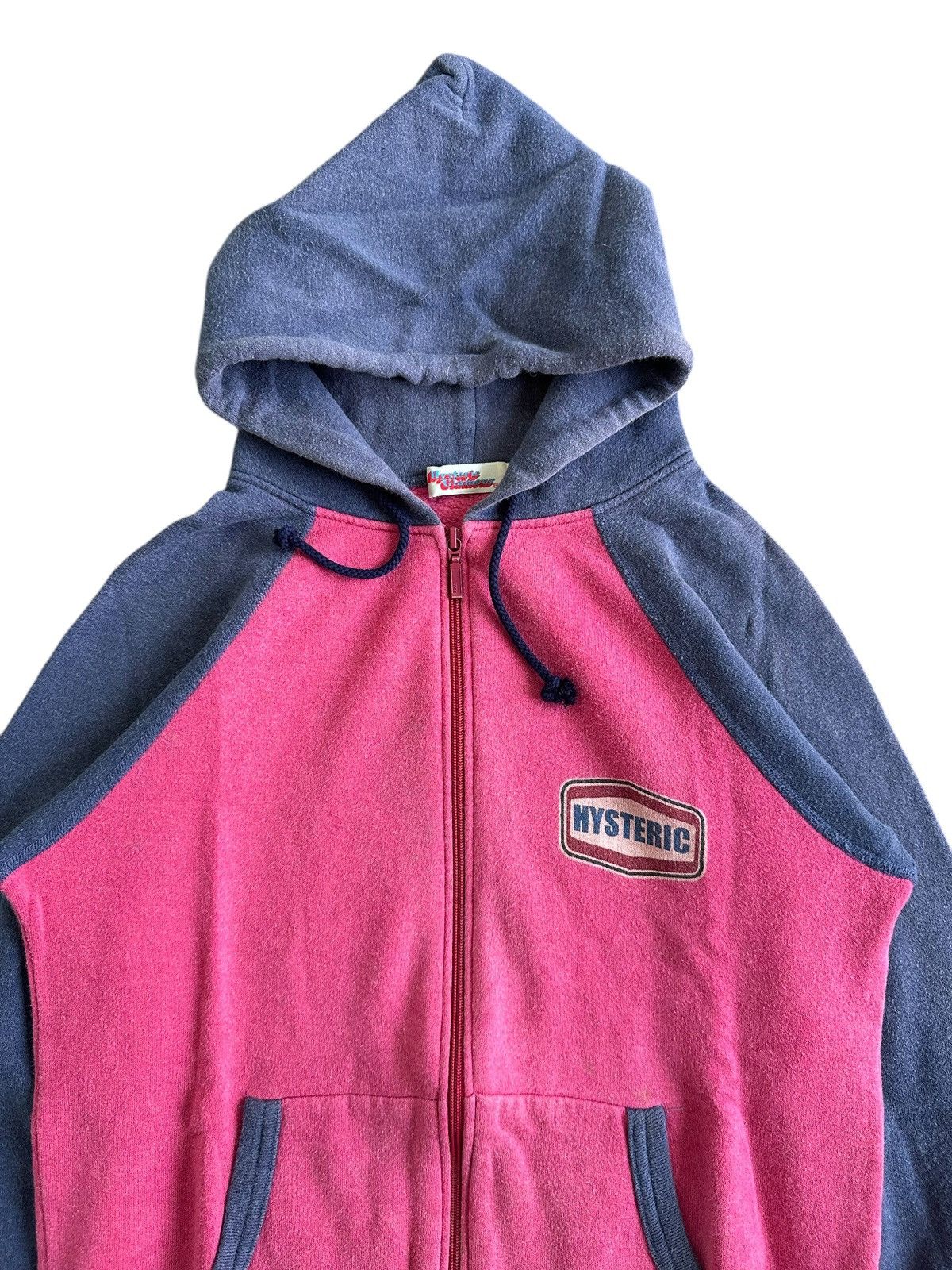 Hysteric Glamour VINTAGE HYSTERIC GLAMOUR COLOUR BLOCK HOODIE Size US S / EU 44-46 / 1 - 3 Thumbnail