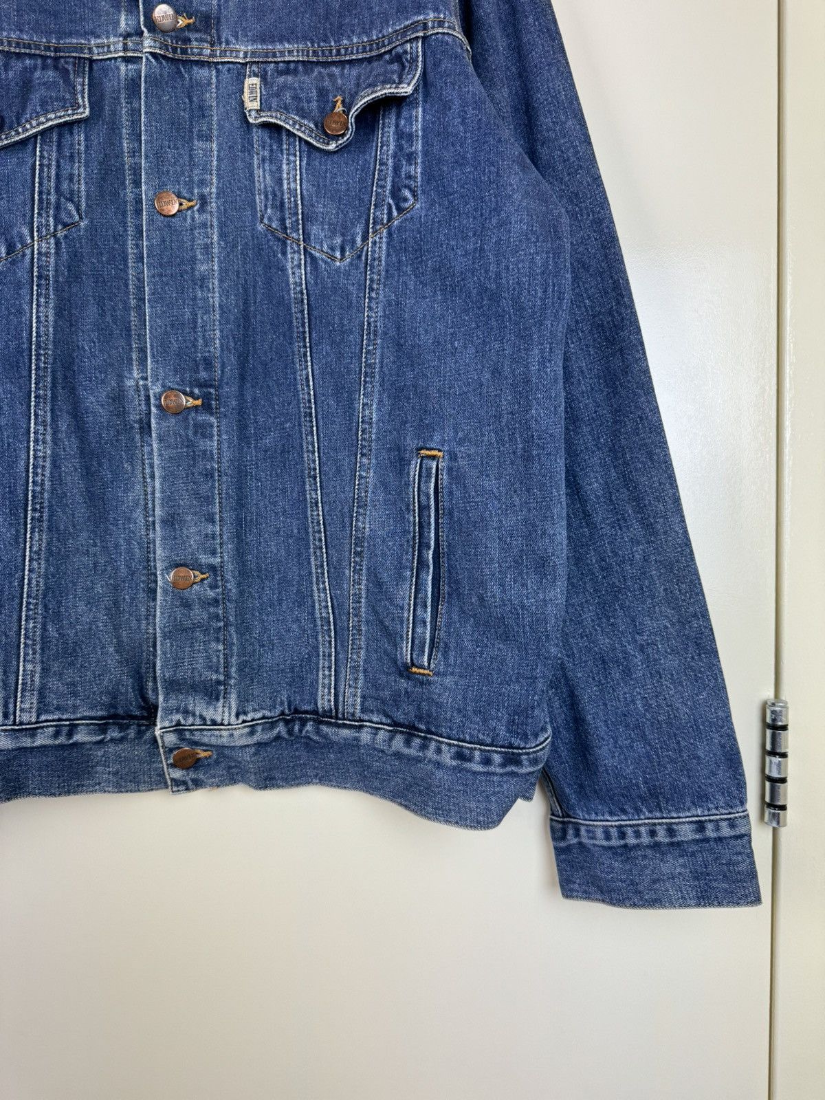 Edwin Edwin Japanese Selvedge Denim Vintage Jacket Filson Coat XXL Size US XXL / EU 58 / 5 - 3 Thumbnail
