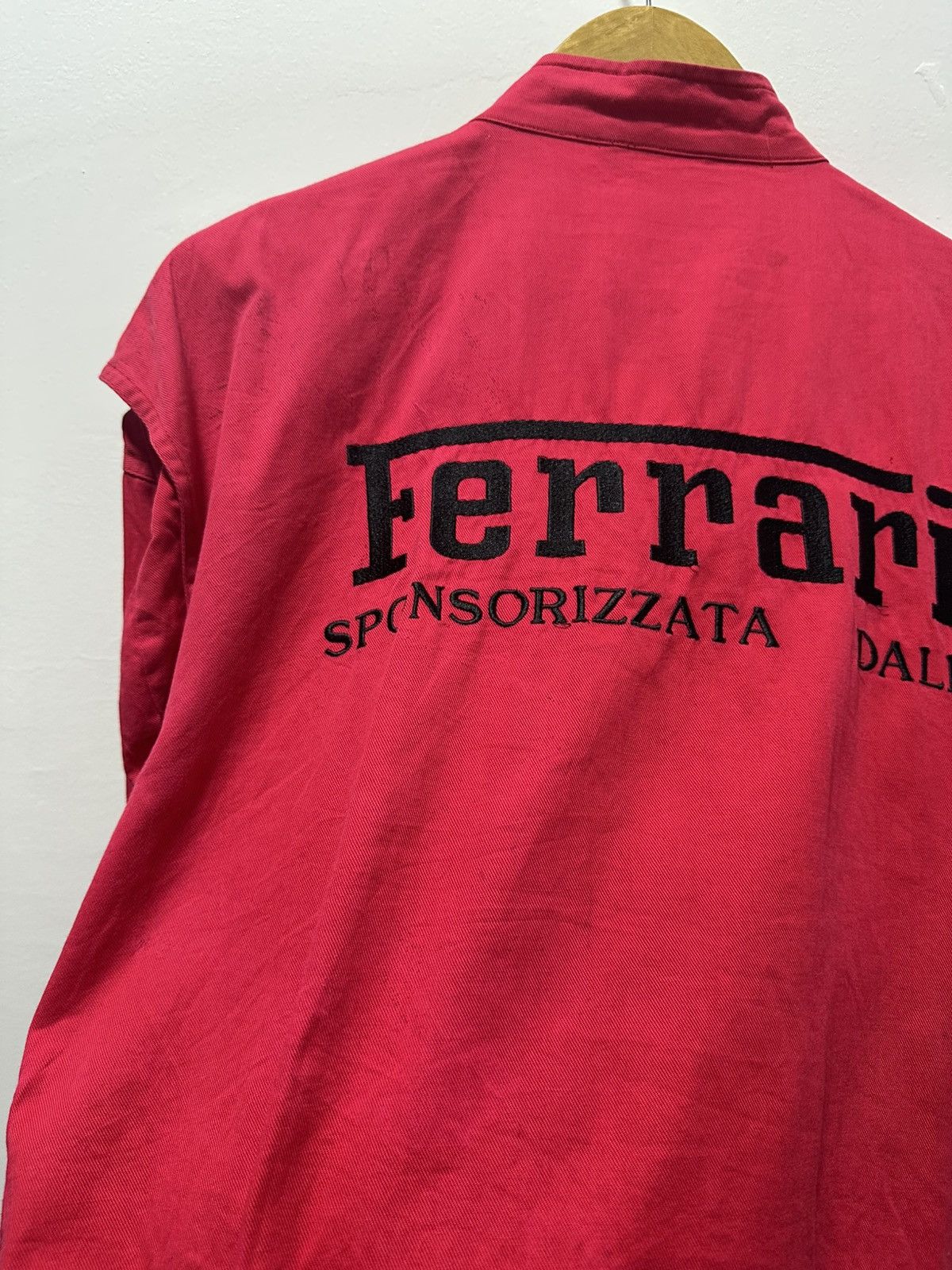 Ferrari Vintage Ferrari Jacket Agip Embroidery Logo Design Size US L / EU 52-54 / 3 - 10 Thumbnail