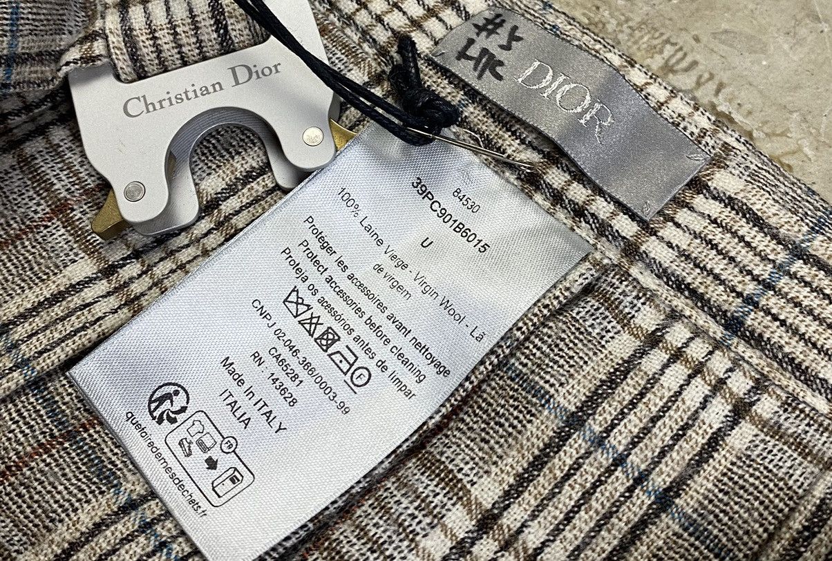 Dior Dior - FW23 Wool Kilt Logo Buckle Size US 26 / EU 42 - 10 Thumbnail