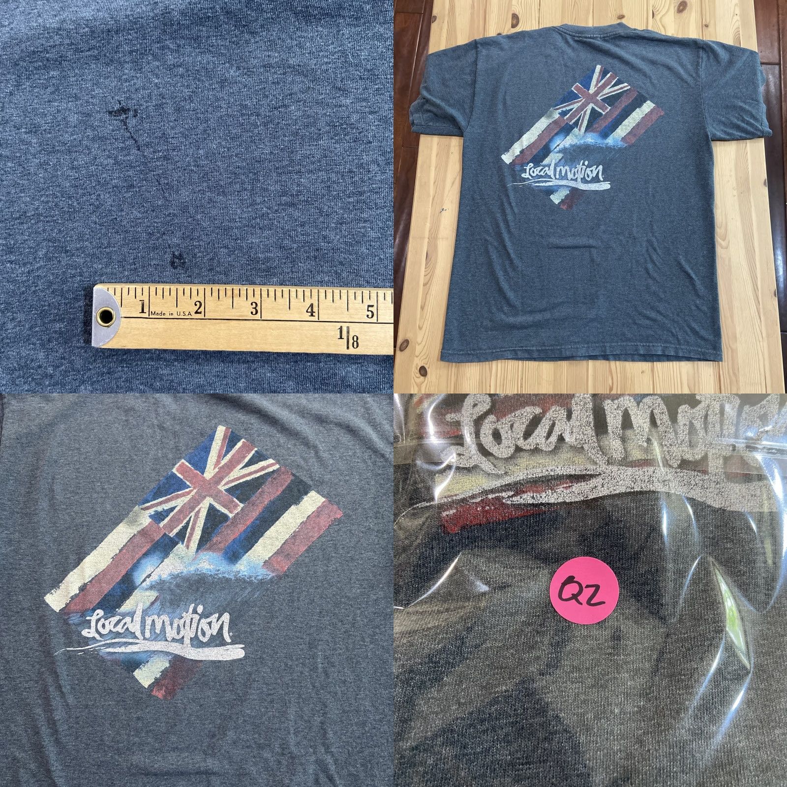 Vintage VINTAGE Local Motion T-Shirt Hawaiian Surf Beach Y2K M Mens Brown Cotton Knit Logo 90s Beach Hawaii Skater Islander Local Motion Shirt Size US M / EU 48-50 / 2 - 8 Thumbnail