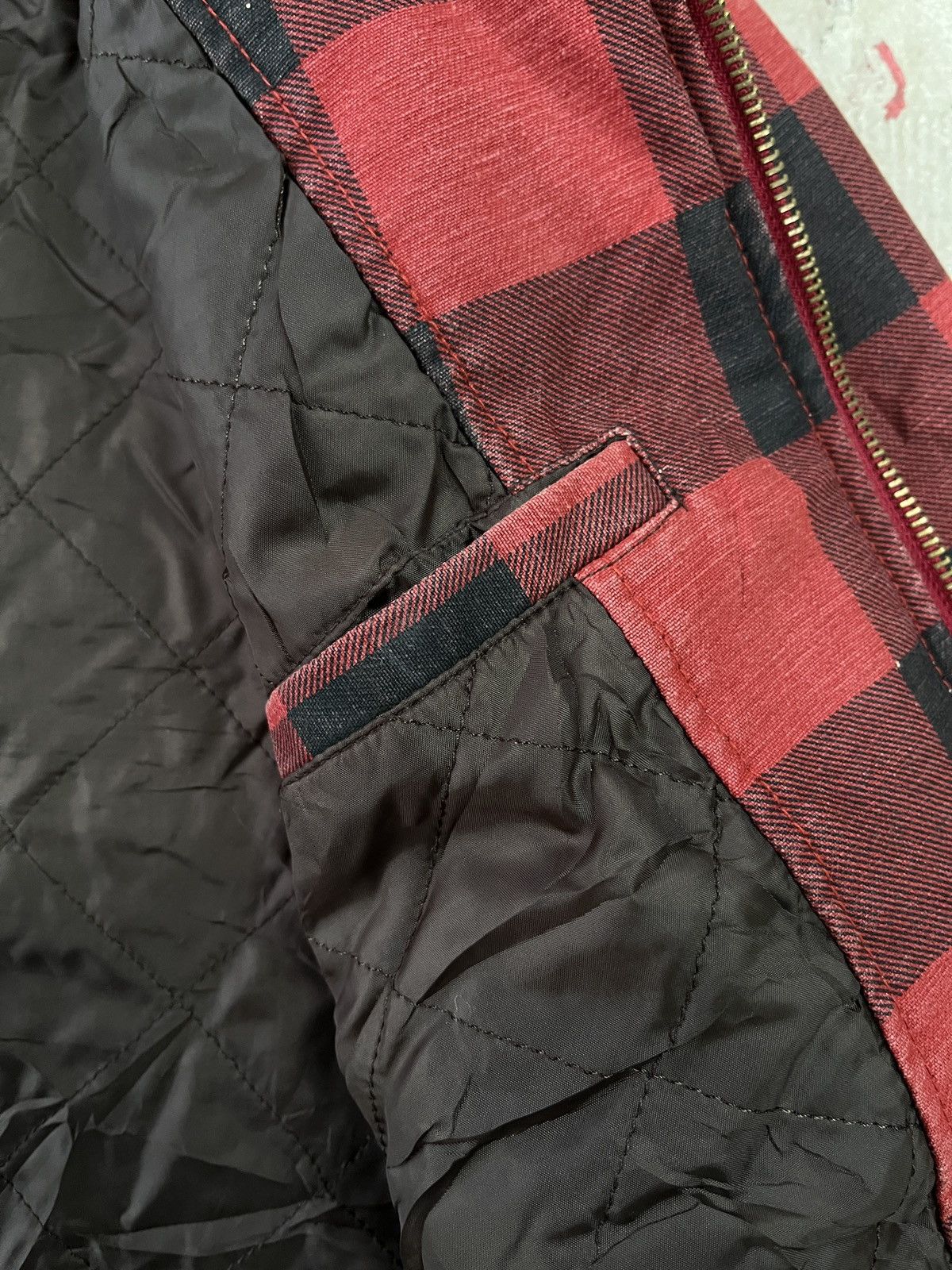 Greg Lauren VINTAGE WOOLRICH B-3 SAINT LAURENT INSPIRED TARTAN JACKET Size US M / EU 48-50 / 2 - 10 Thumbnail