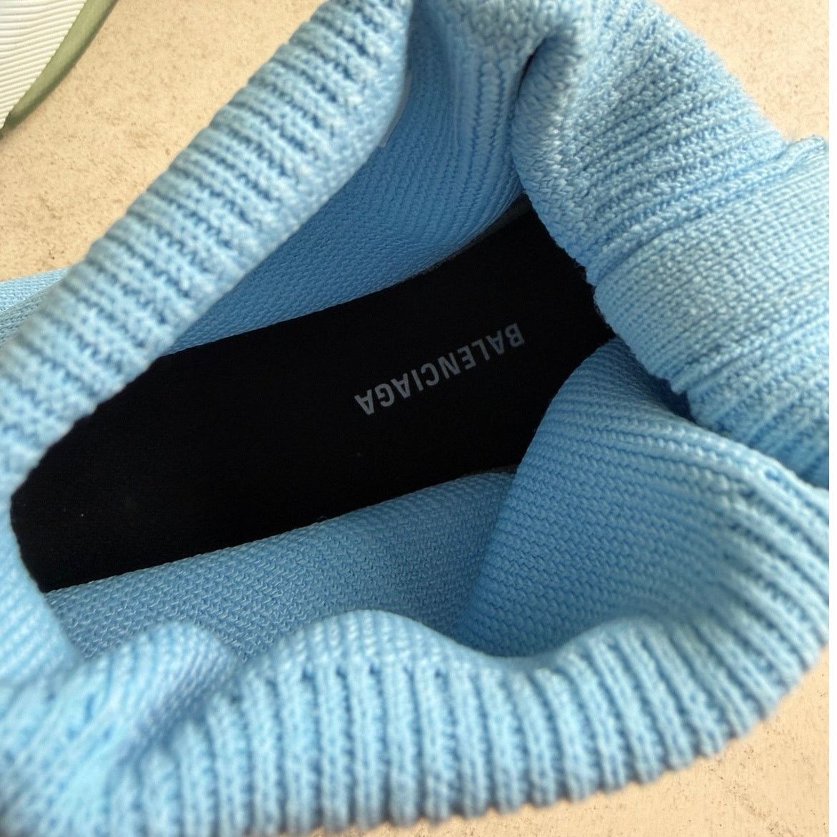 Balenciaga Balenciaga Speed 2.0 Clear Sole Sneakers Blue EU 46 US 13 Size US 13 / EU 46 - 8 Thumbnail