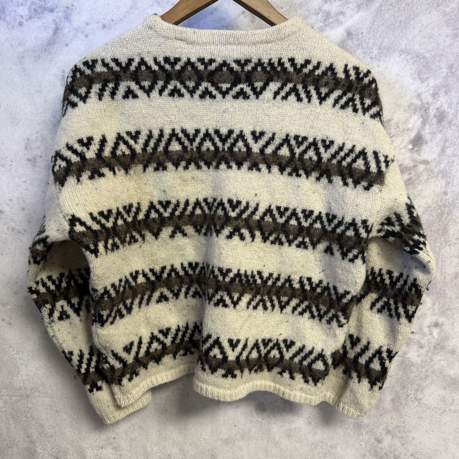 Allsaints Allsaints Wool Sweatshirt Womens XS 19.5x21 Striped Size XS / US 0-2 / IT 36-38 - 2 Thumbnail