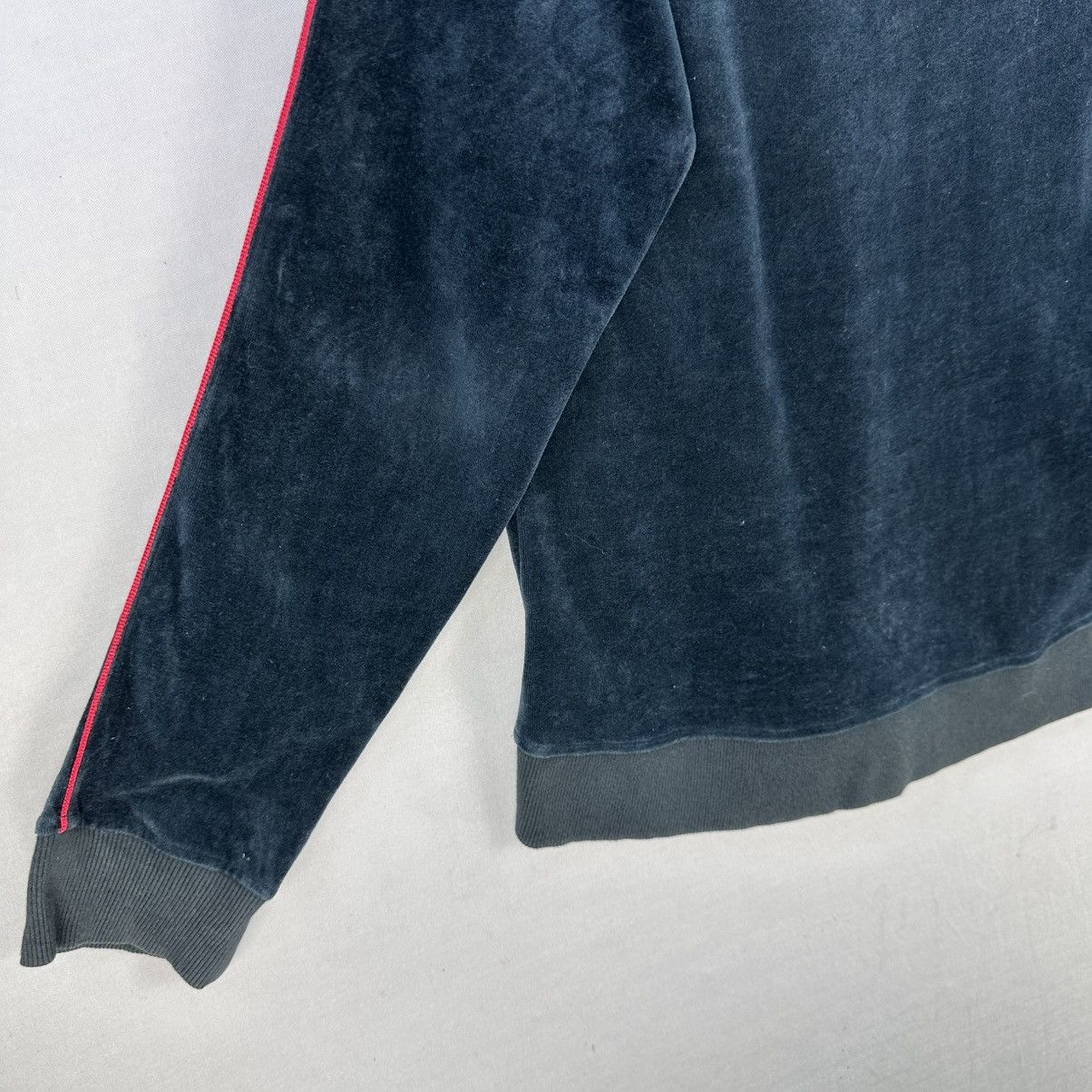 Japanese Brand Vintage Comme Ça Du Mode Men Velvet Zipper Jacket Hoodie Size US S / EU 44-46 / 1 - 6 Thumbnail