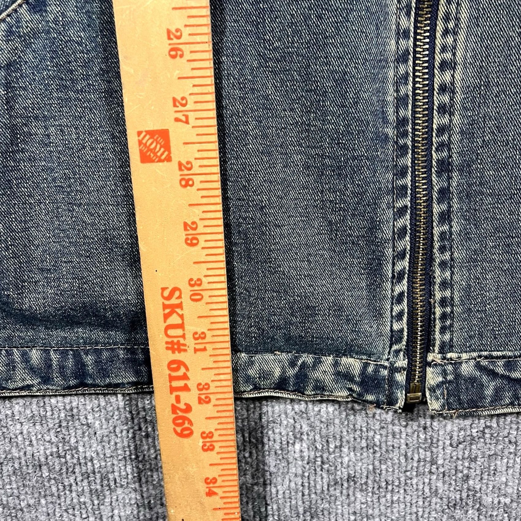 Levi's VINTAGE Levi's Trucker Jacket Lined Denim Jacket Men XL Blue Jeans Coat Size US 36 / EU 52 - 7 Thumbnail