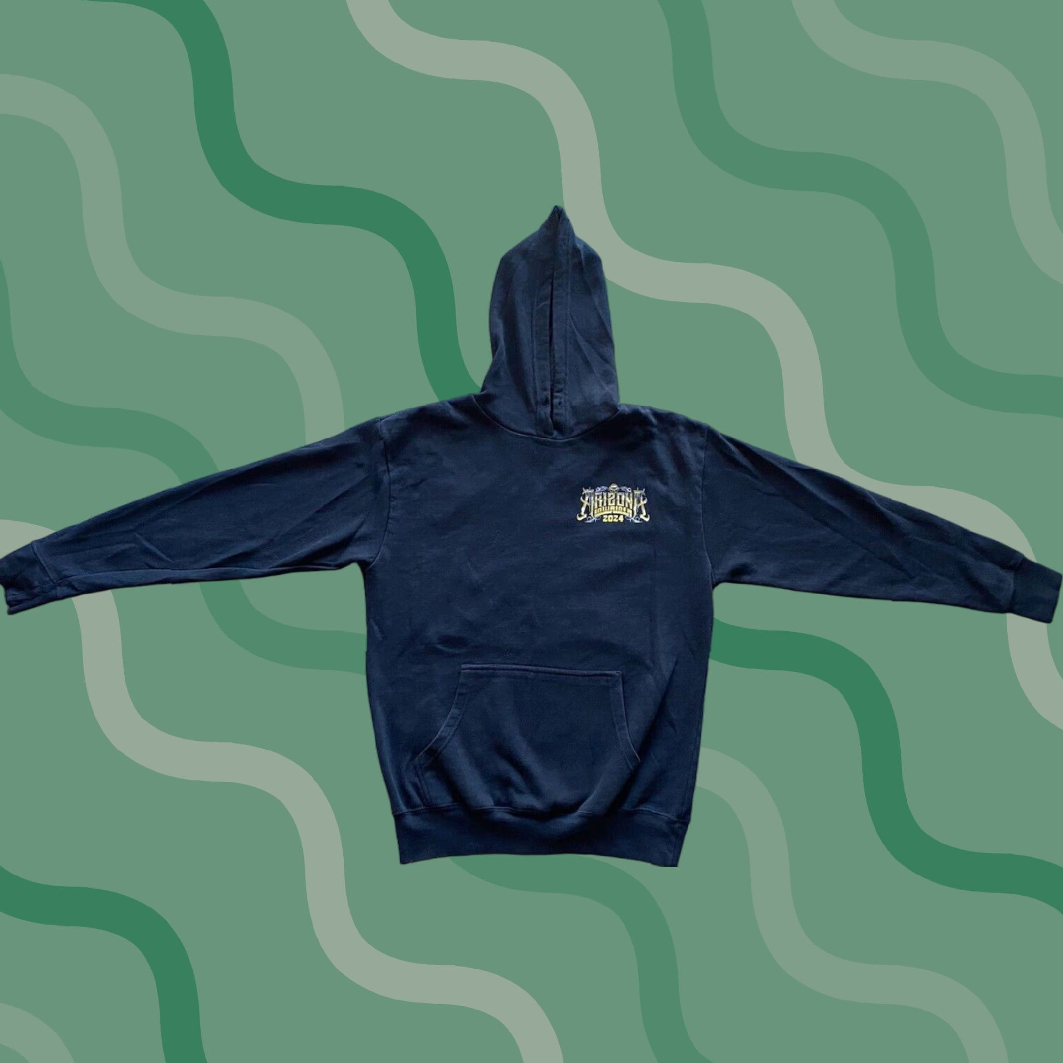Vintage Lowrider Hoodie Car Show Black Pullover M Men’s Medium Size US M / EU 48-50 / 2 - 1 Thumbnail