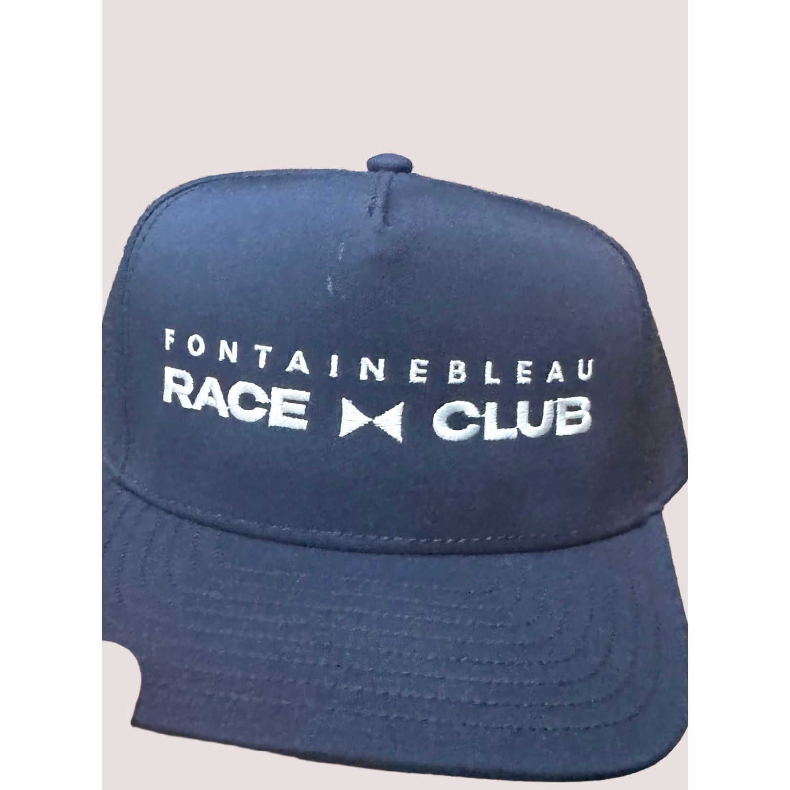 Vintage Nike Ogio Fontainbleau Race Club Baseball Hat One Size Blue Mens Cap 5 Panel NWOT Size ONE SIZE - 1 Thumbnail