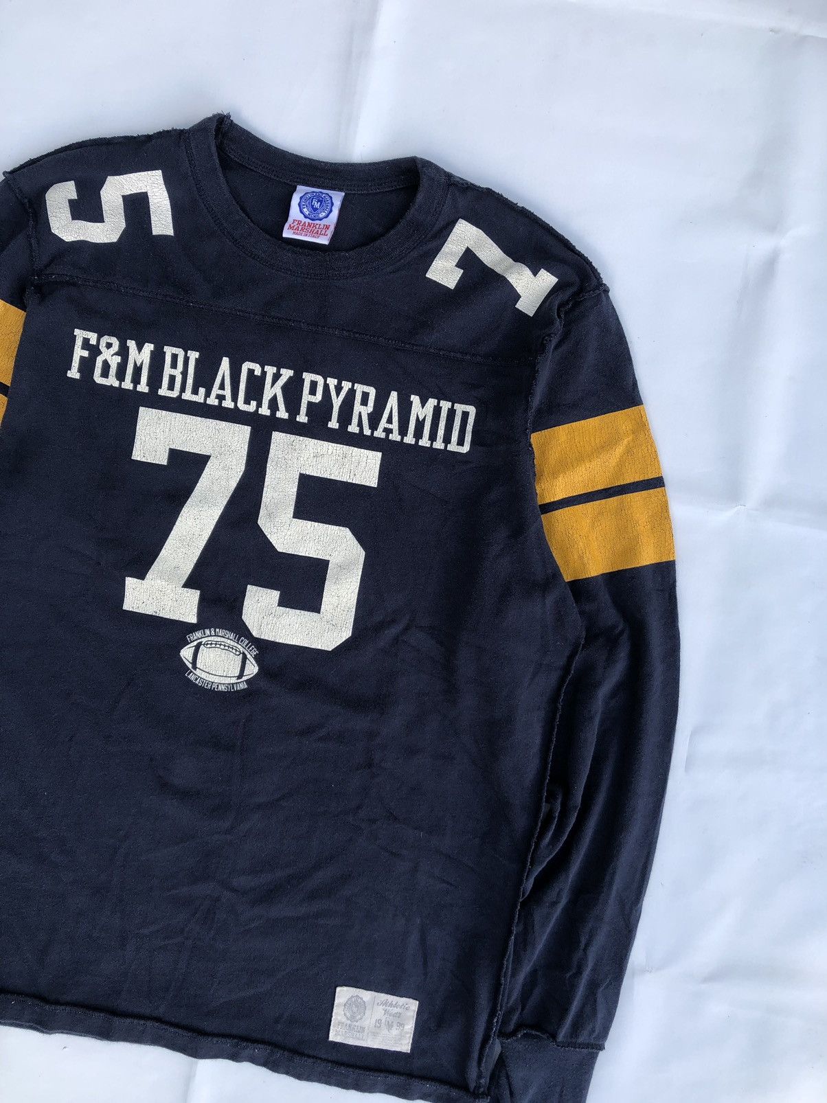 If Six Was Nine Franklin Marshal Tribal F&M Black Pyramid Tee Size US M / EU 48-50 / 2 - 3 Thumbnail