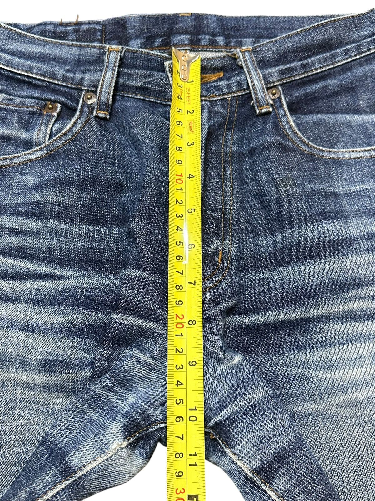 Edwin Vintage Edwin Blue Faded Wash Style Bootcut Jeans Size 27" / US 4 / IT 40 - 15 Thumbnail