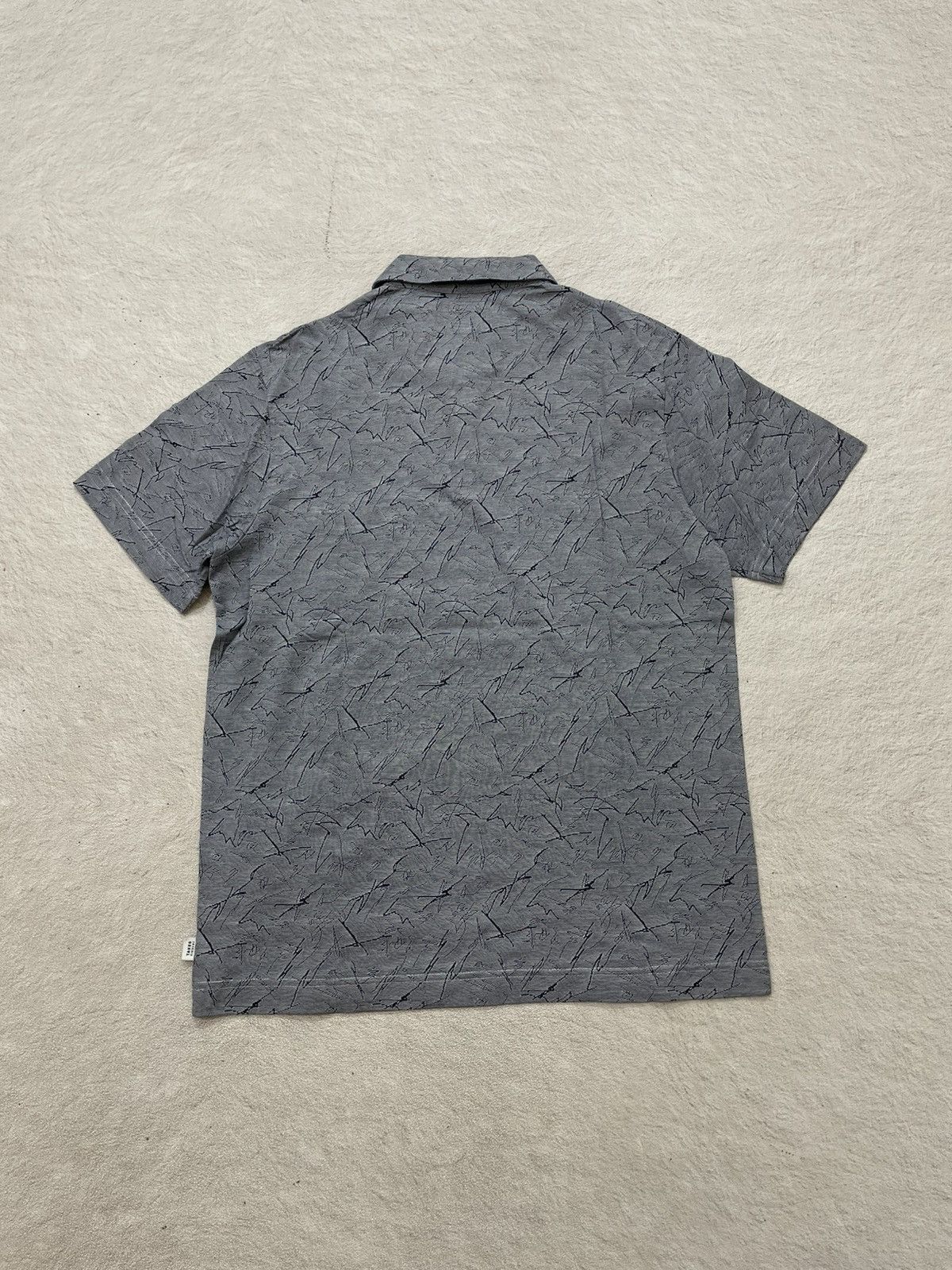 If Six Was Nine 2000s Takeo Polo Shirt Textured Abstrak Ifsix Hysteric LGB Size US M / EU 48-50 / 2 - 6 Thumbnail
