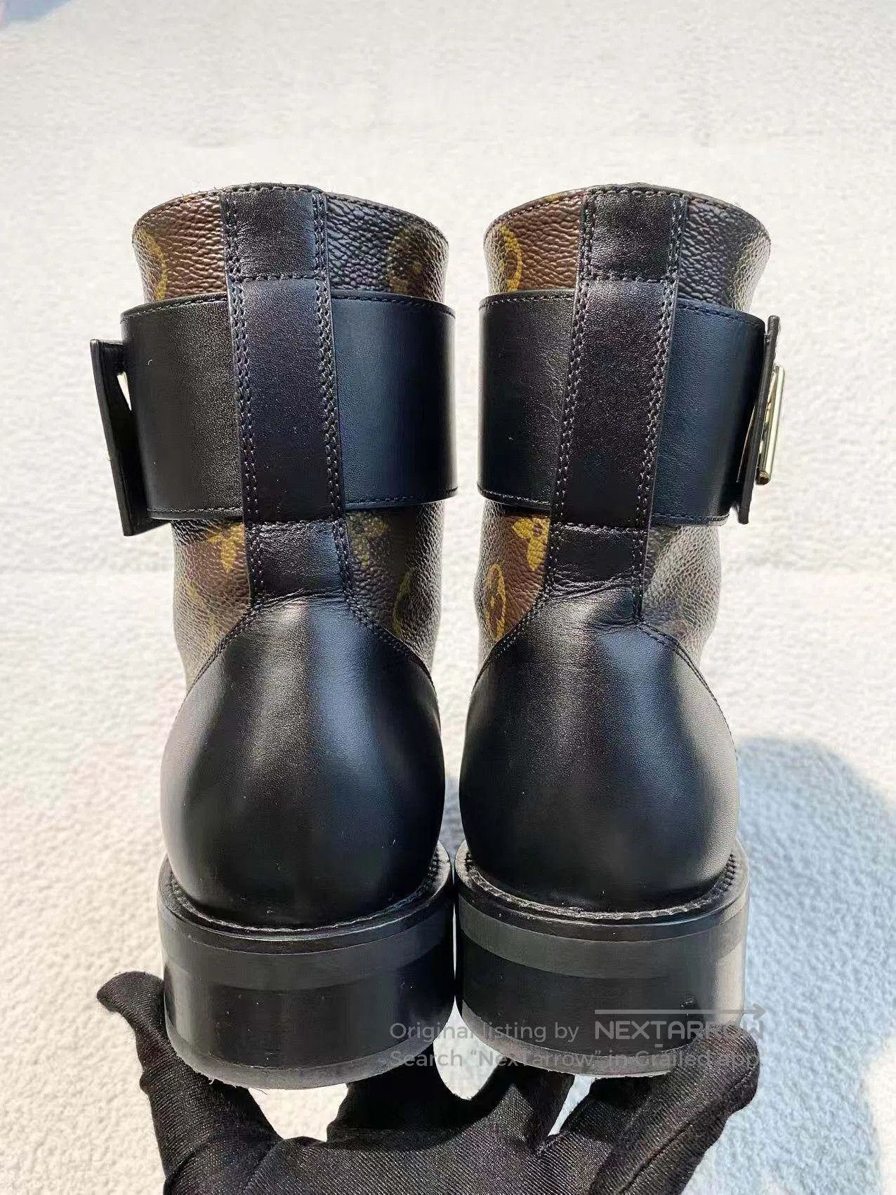 Louis Vuitton Louis Vuitton The old flower is full of half boots| Size US 6 / IT 36 - 5 Thumbnail