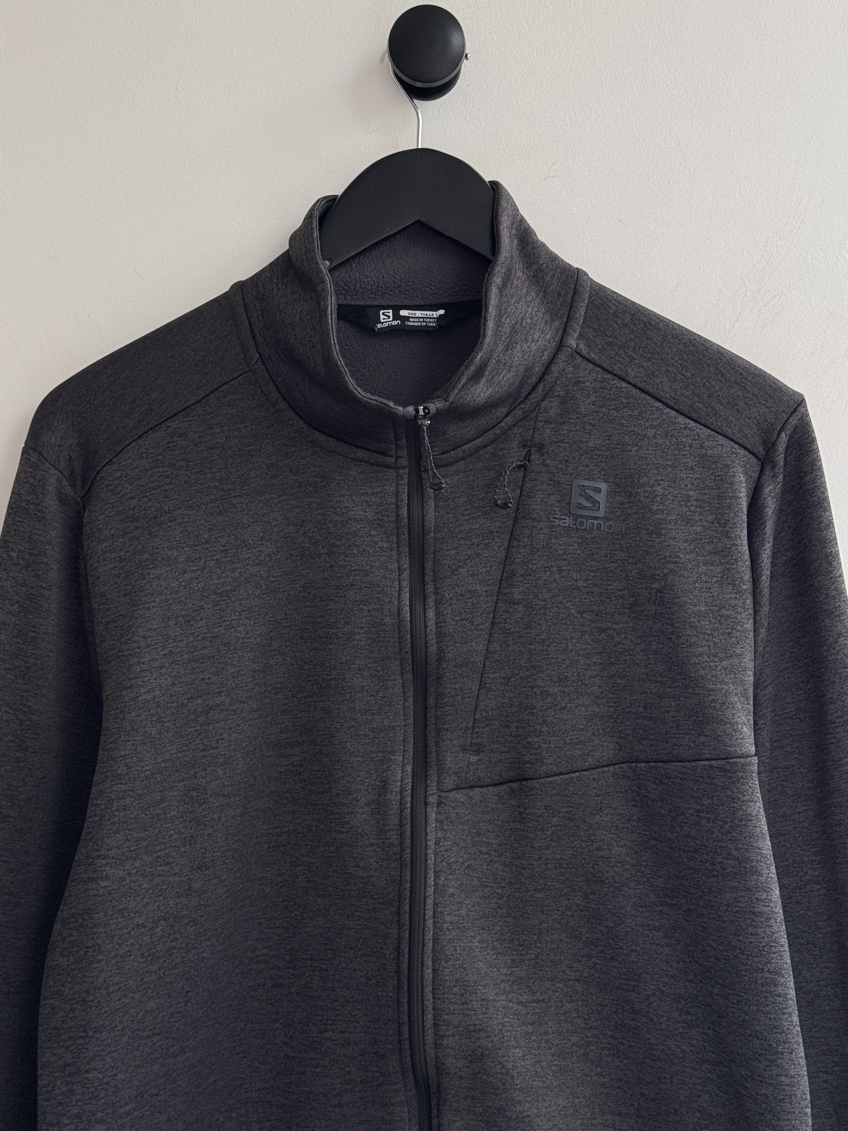 Salomon Salomon Full Zip Athletic Sweatshirt Size US L / EU 52-54 / 3 - 2 Thumbnail