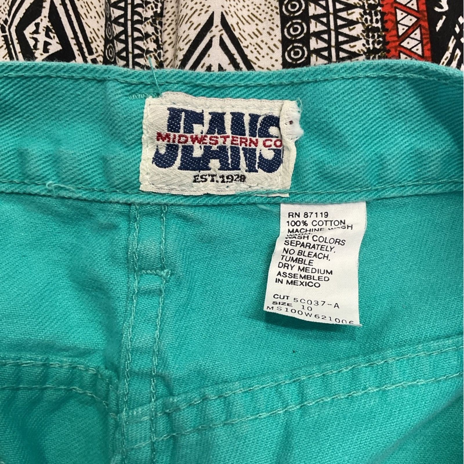 Vintage Vintage 80’s Midwestern Jeans High Rise Shorts Size 32" / US 10 / IT 46 - 3 Thumbnail