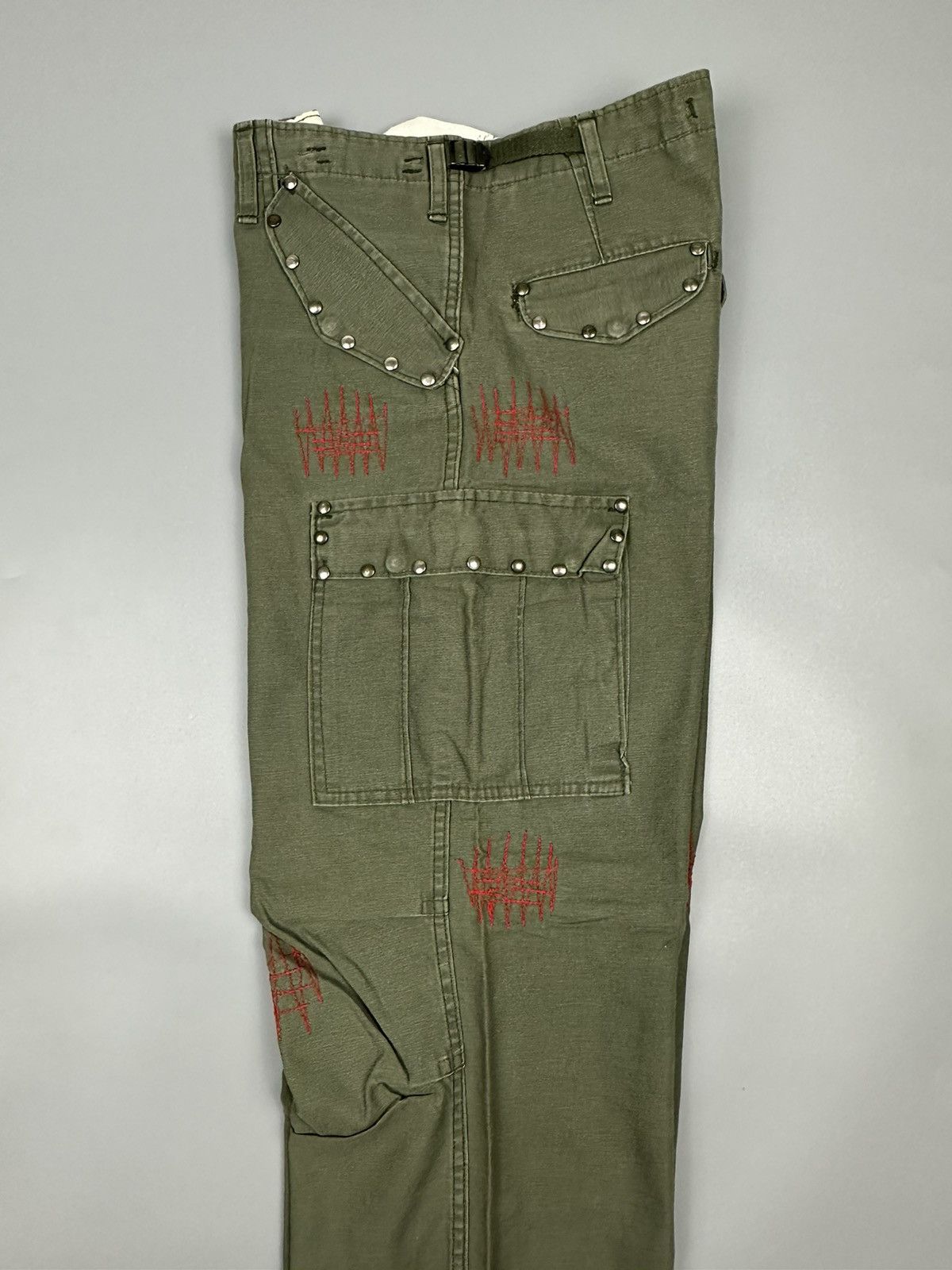 If Six Was Nine × Le Grande Bleu (L.G.B.) Vintage Trousers Shell Field M-1951 Military Custom Size US 34 / EU 50 - 8 Thumbnail