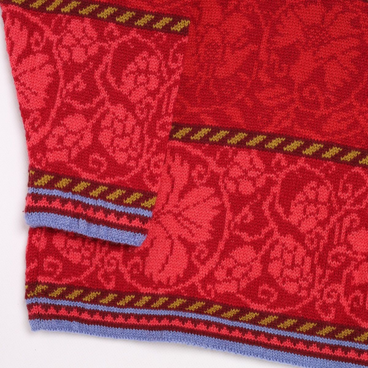 Other Oleana Norway Nordic Wool Red Sweater Knit Size S / US 4 / IT 40 - 5 Thumbnail