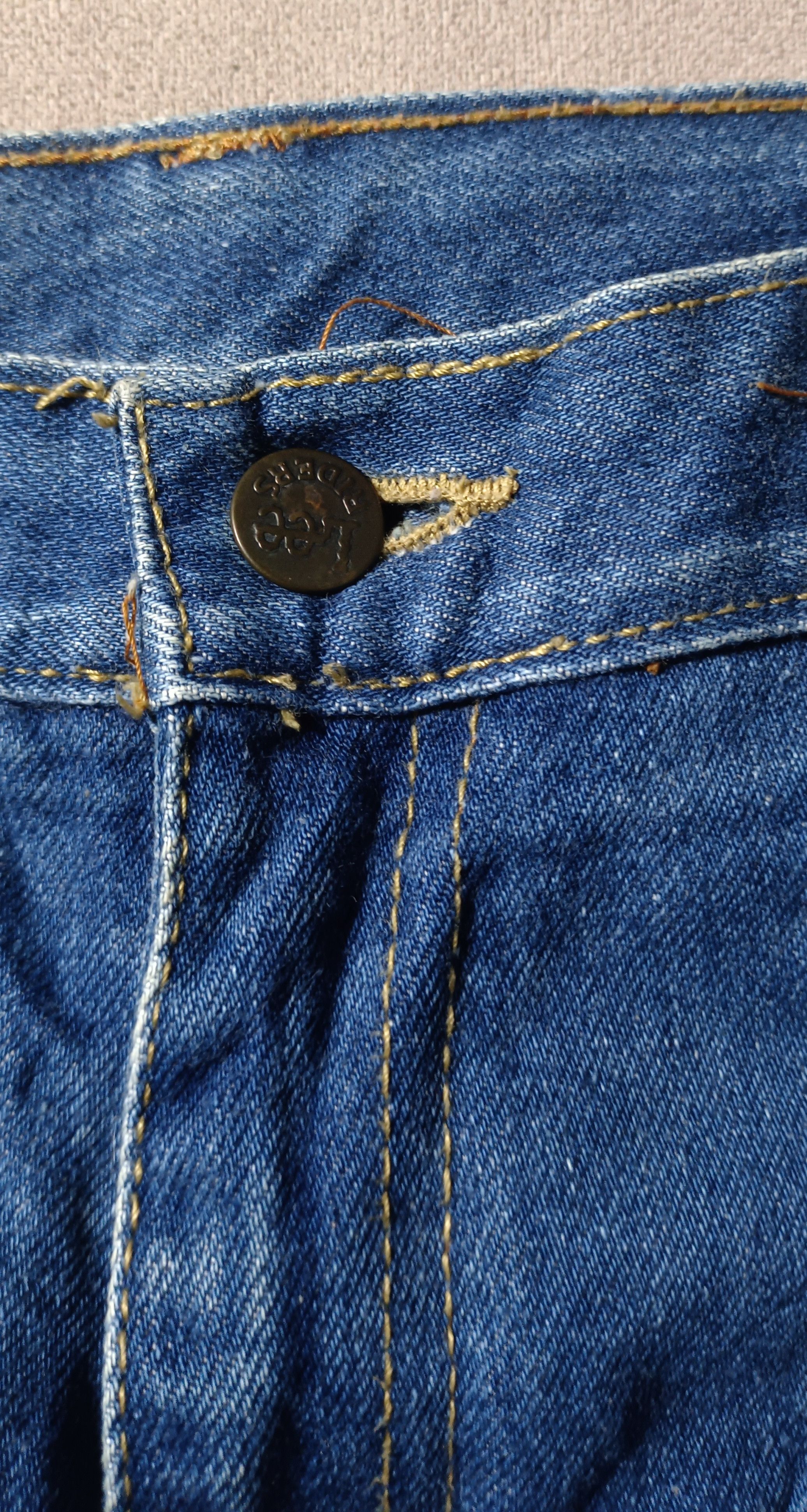 Lee Vintage Lee Riders ®MR Talon Zipper Denim Size US 29 - 8 Thumbnail