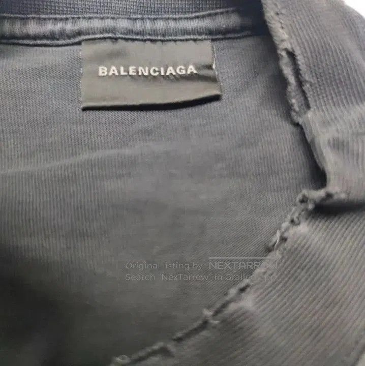 Balenciaga Balenciaga Black Logo Print Short Sleeve T-Shirt. Size US S / EU 44-46 / 1 - 2 Thumbnail
