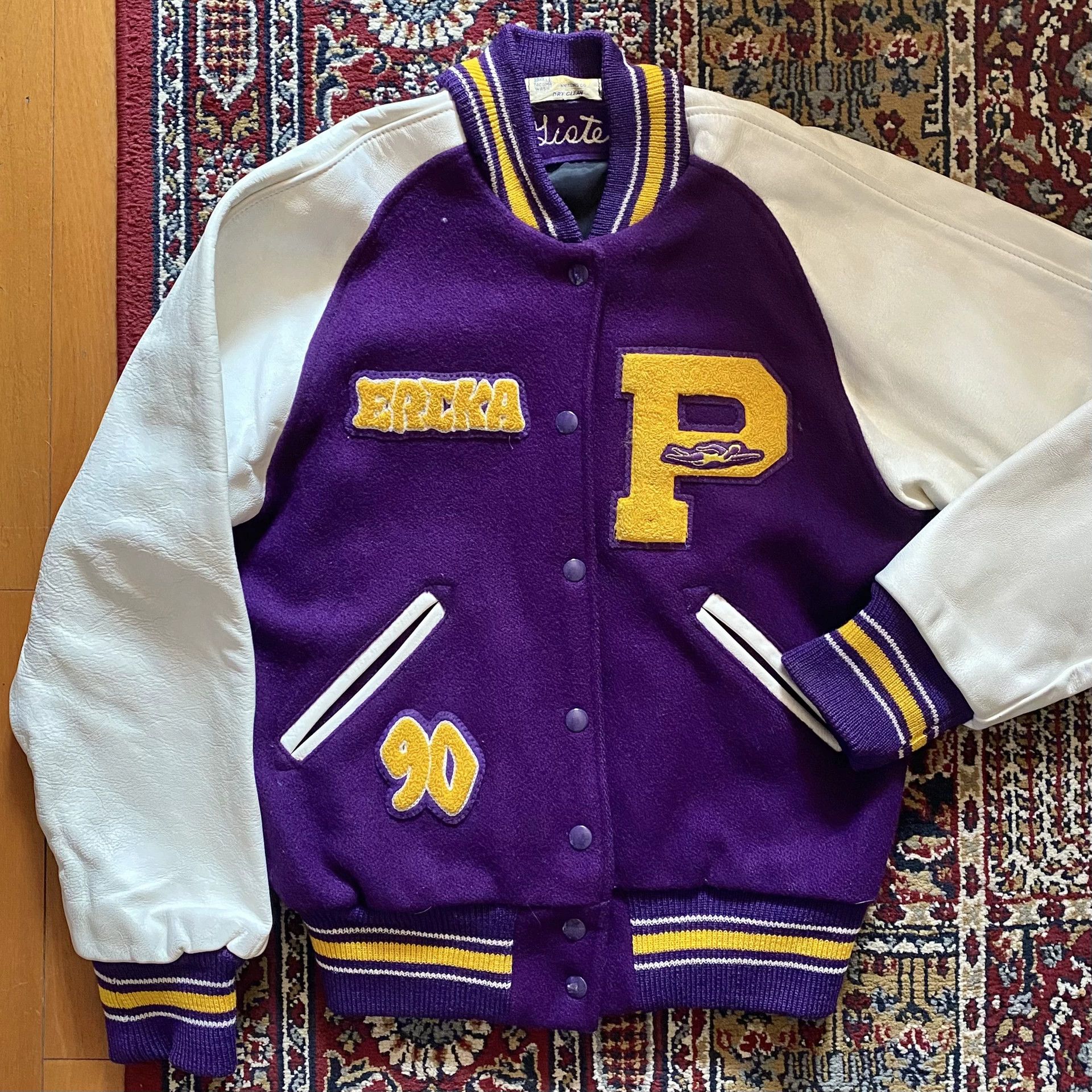 Vintage Vintage Letterman Jacket Size US M / EU 48-50 / 2 - 1 Thumbnail