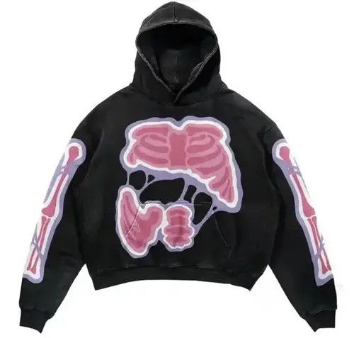 Other Broke Skull Printed Hoodie Size US L / EU 52-54 / 3 - 2 Thumbnail