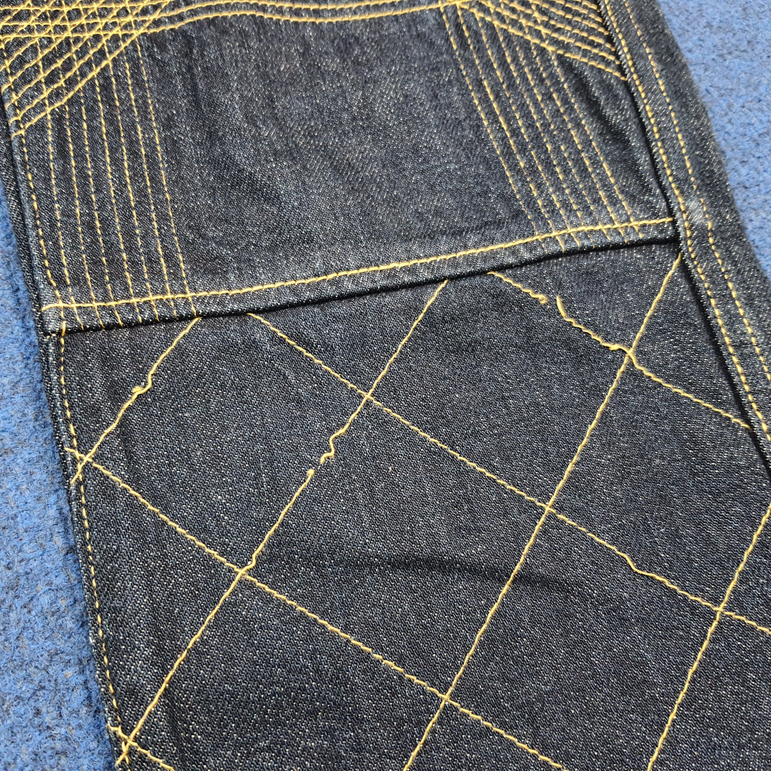 Kapital Vintage KAPITAL Japan Denim Monkey Stitching Pants C297N20 Size US 32 / EU 48 - 19 Thumbnail