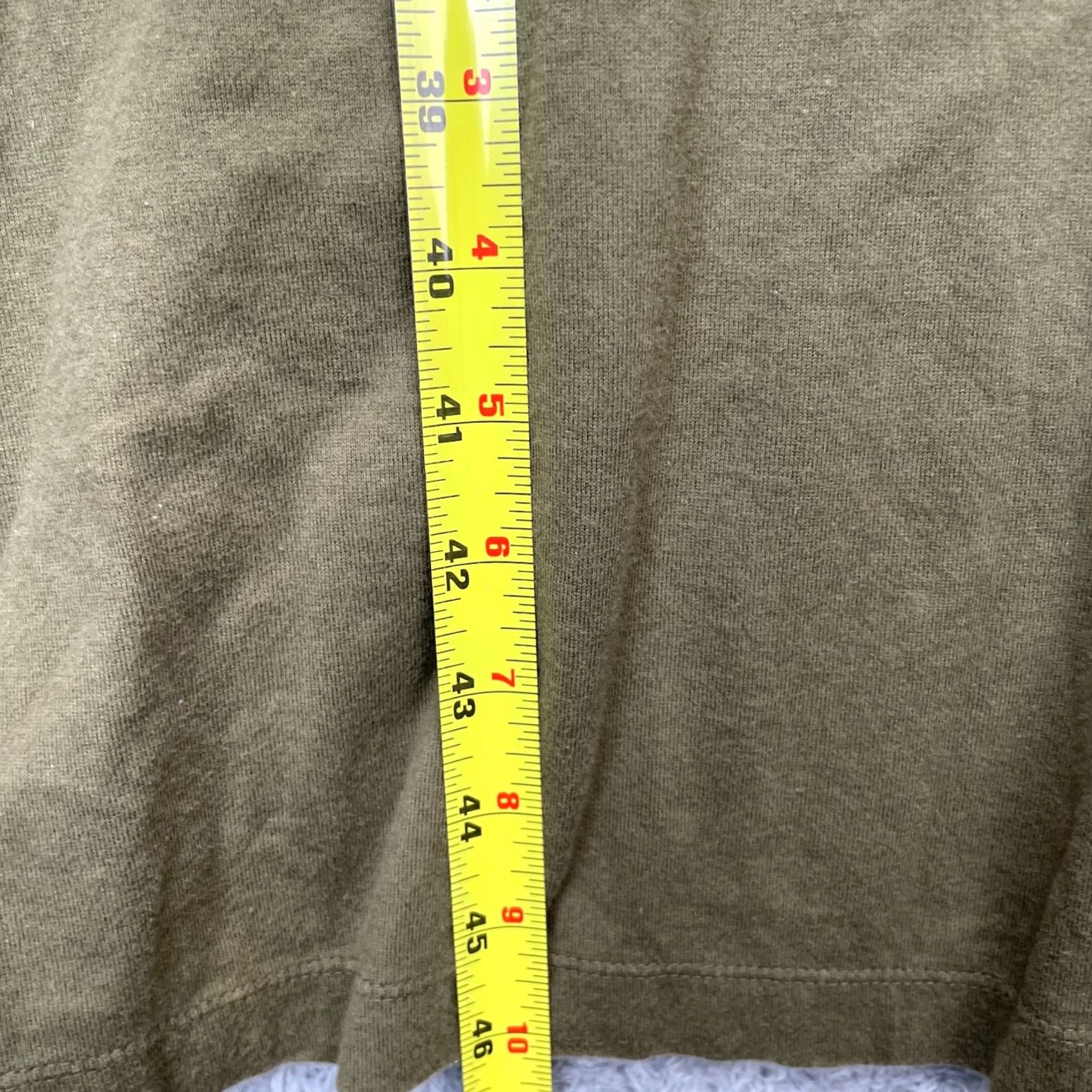 Uniqlo Uniqlo Dress Womens Small Green Tank Cotton Midi Round Neck Cocktail Minimalist Size S / US 4 / IT 40 - 6 Thumbnail