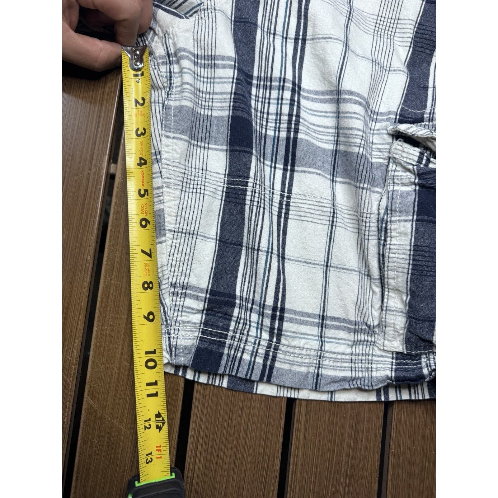 JNCO NoBoundaries Mens 36 Plaid Baggy Shorts Y2k Vintage Retro Size US 36 / EU 52 - 4 Thumbnail