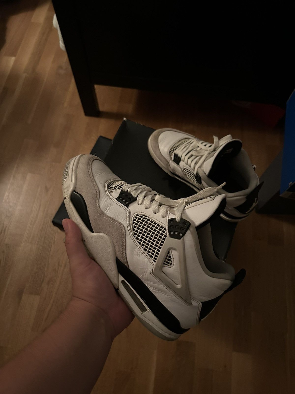 Jordan Brand Jordan 4 Military Black Size 10.5 Size US 10.5 / EU 43-44 - 8 Thumbnail
