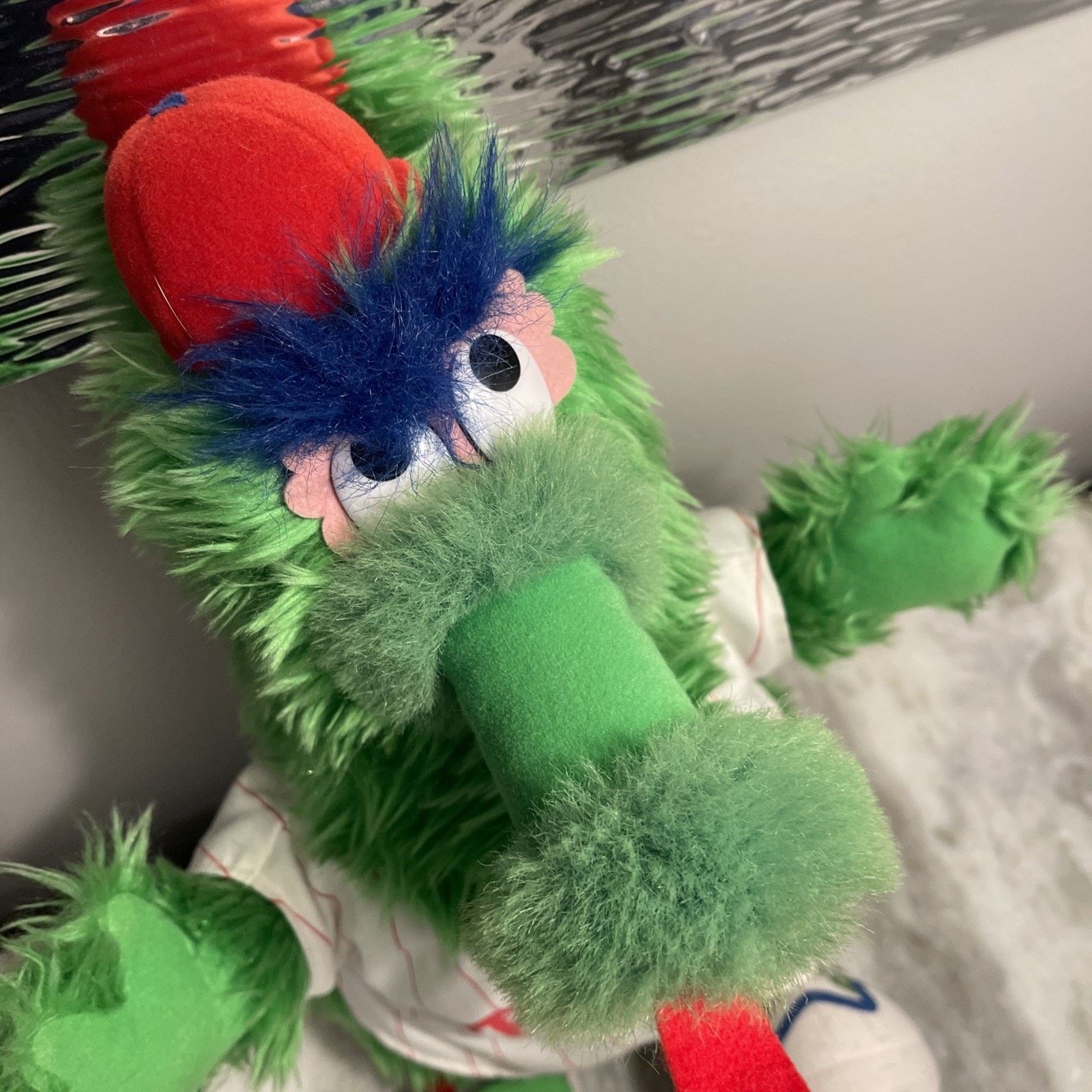 Vintage 18" Build-A-Bear Philadelphia Phillies Phanatic Plush Jersey Size ONE SIZE - 2 Thumbnail