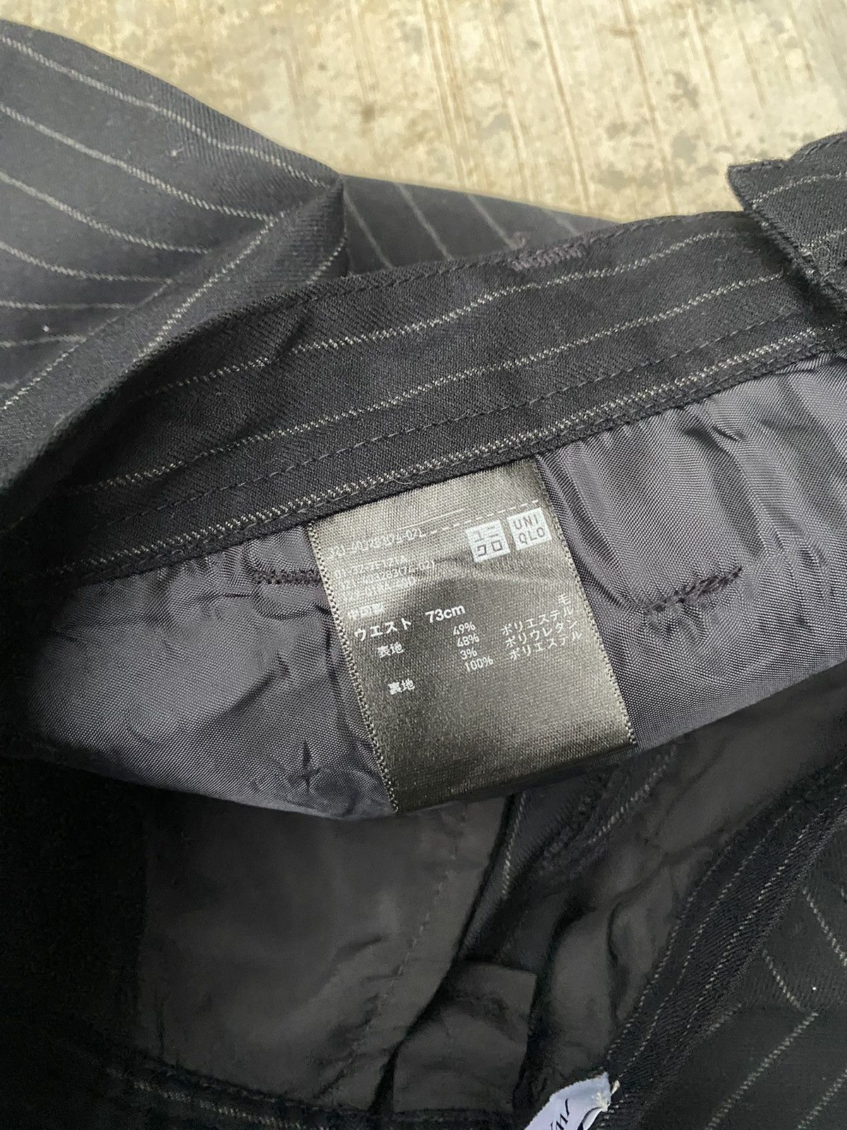 JW Anderson × Uniqlo Uniqlo X J.W.Anderson Pinstripe Trouser Pants Size 28" / US 6 / IT 42 - 9 Thumbnail
