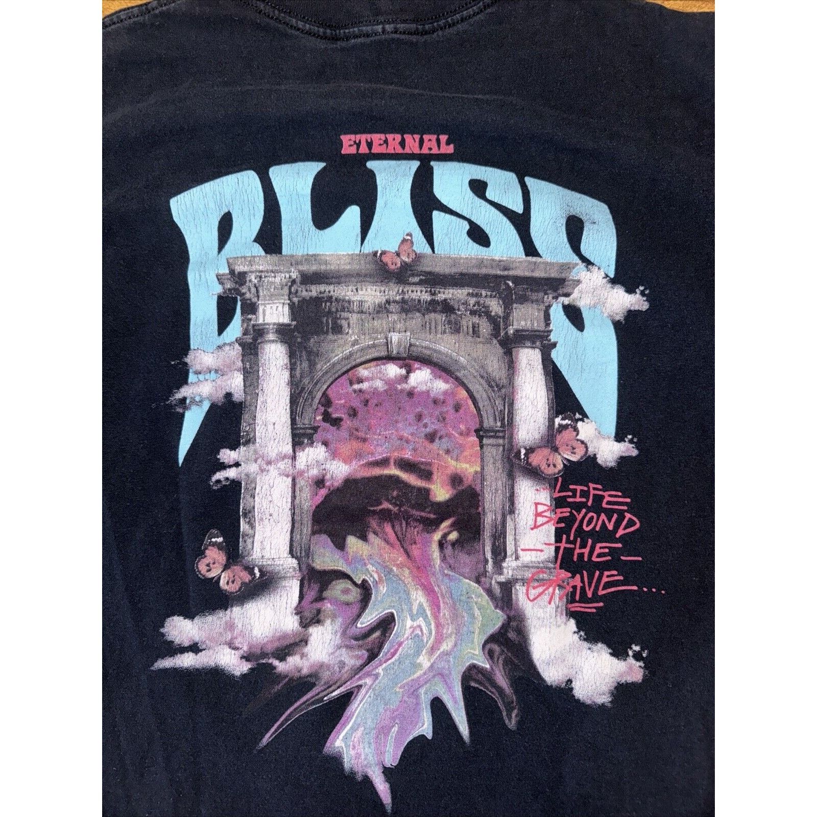 Other CVLA Eternal Bliss Men T-Shirt Med Black Graphic Tee 18x25 Size US L / EU 52-54 / 3 - 1 Thumbnail