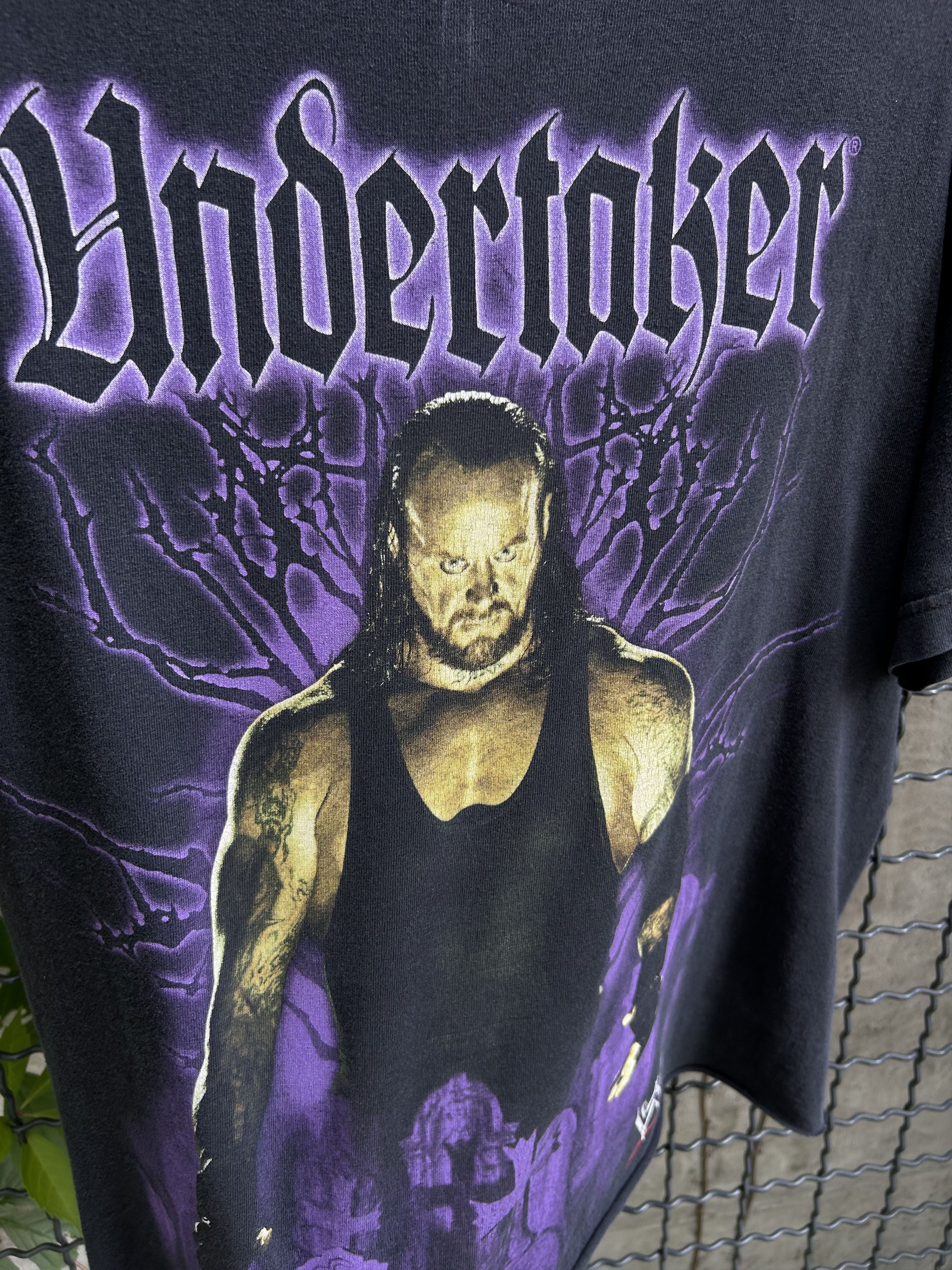 WWE Vintage 2007 The Undertaker WWE WCW Wrestling T-shirt Size US M / EU 48-50 / 2 - 11 Thumbnail