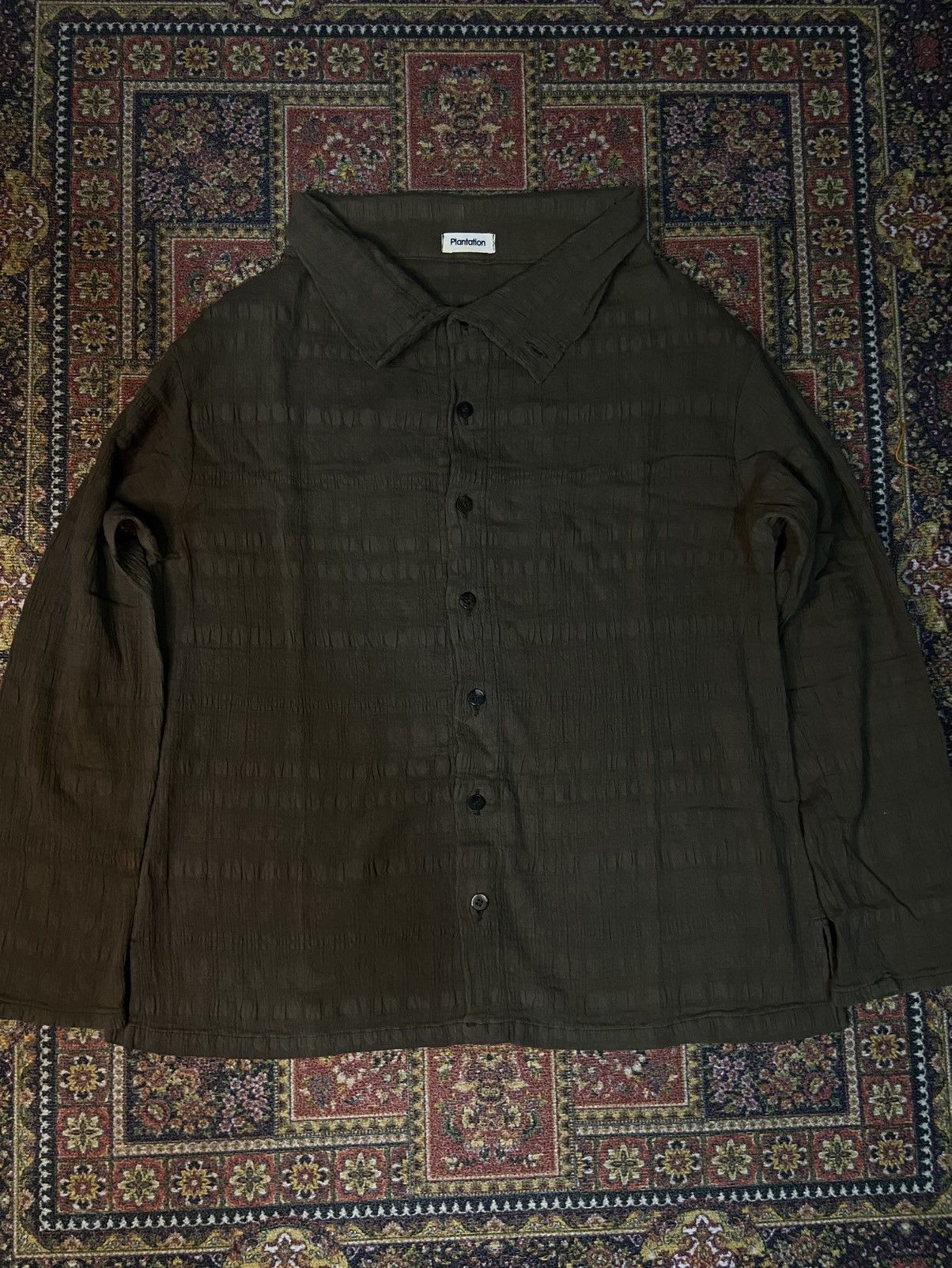 Designer × Issey Miyake × Vintage Vintage Plantation Issey Miyake Button Up Shirt Size US M / EU 48-50 / 2 - 4 Thumbnail