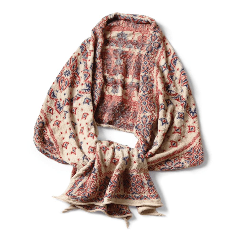 Kapital Shrinkable Wool Colorful BIG Mama Bandana Scarf Size ONE SIZE - 5 Thumbnail